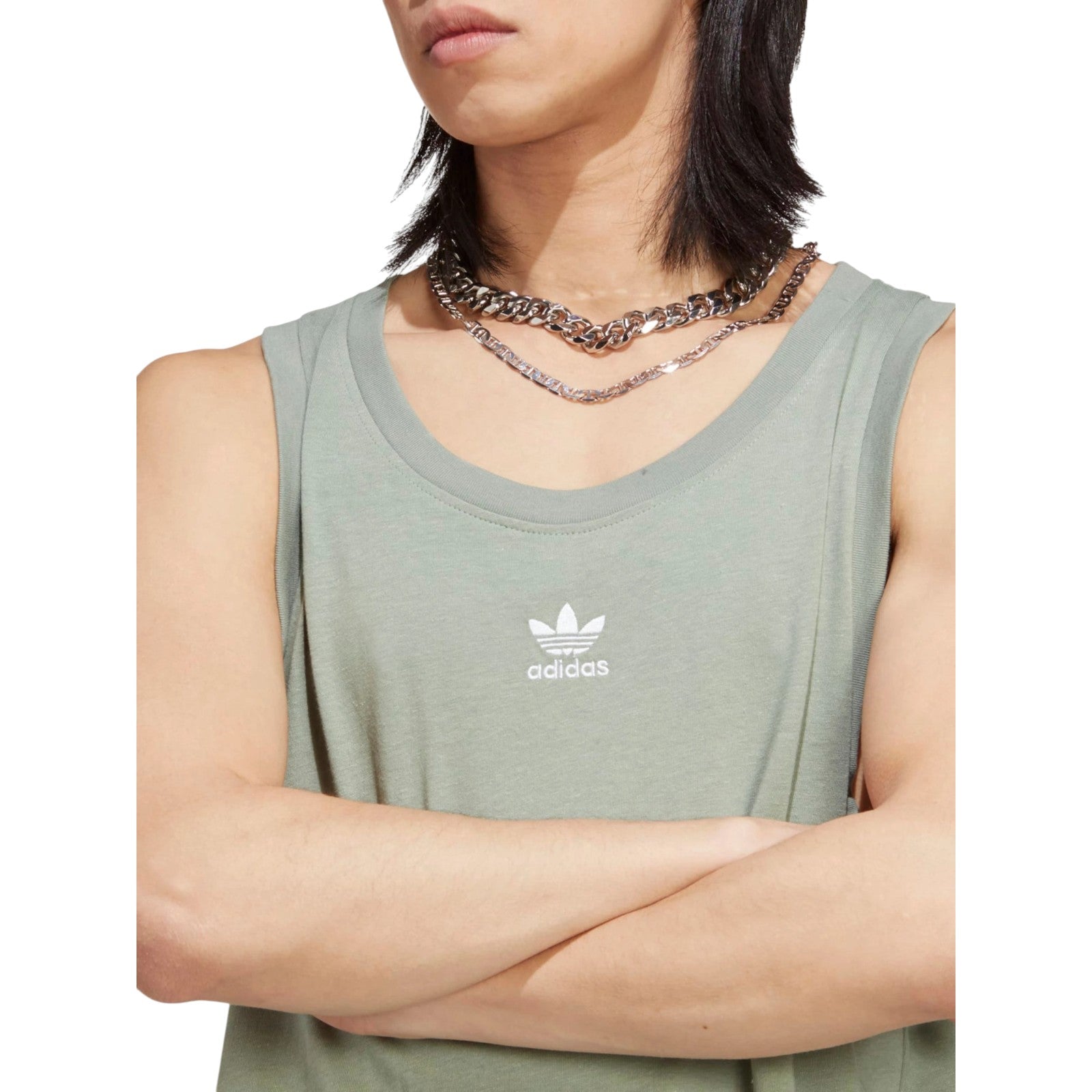 adidas Originals Essentials+ Made With Hemp Tank Top - Green