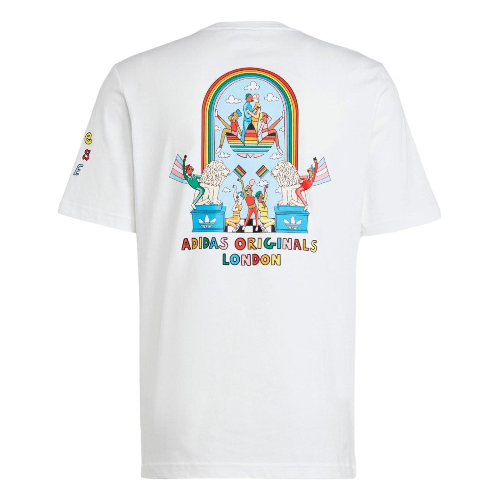 adidas Originals Ashton Attzs X London Pride T-Shirt - White