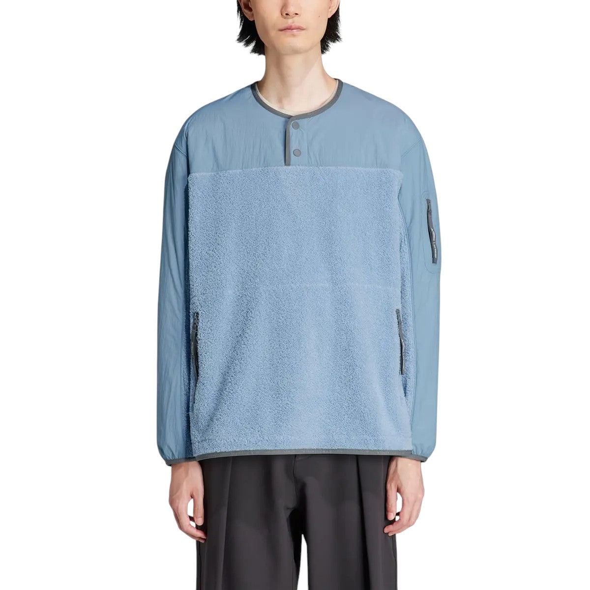 adidas Terrex x and wander Midlayer Fleece - Wonder Blue