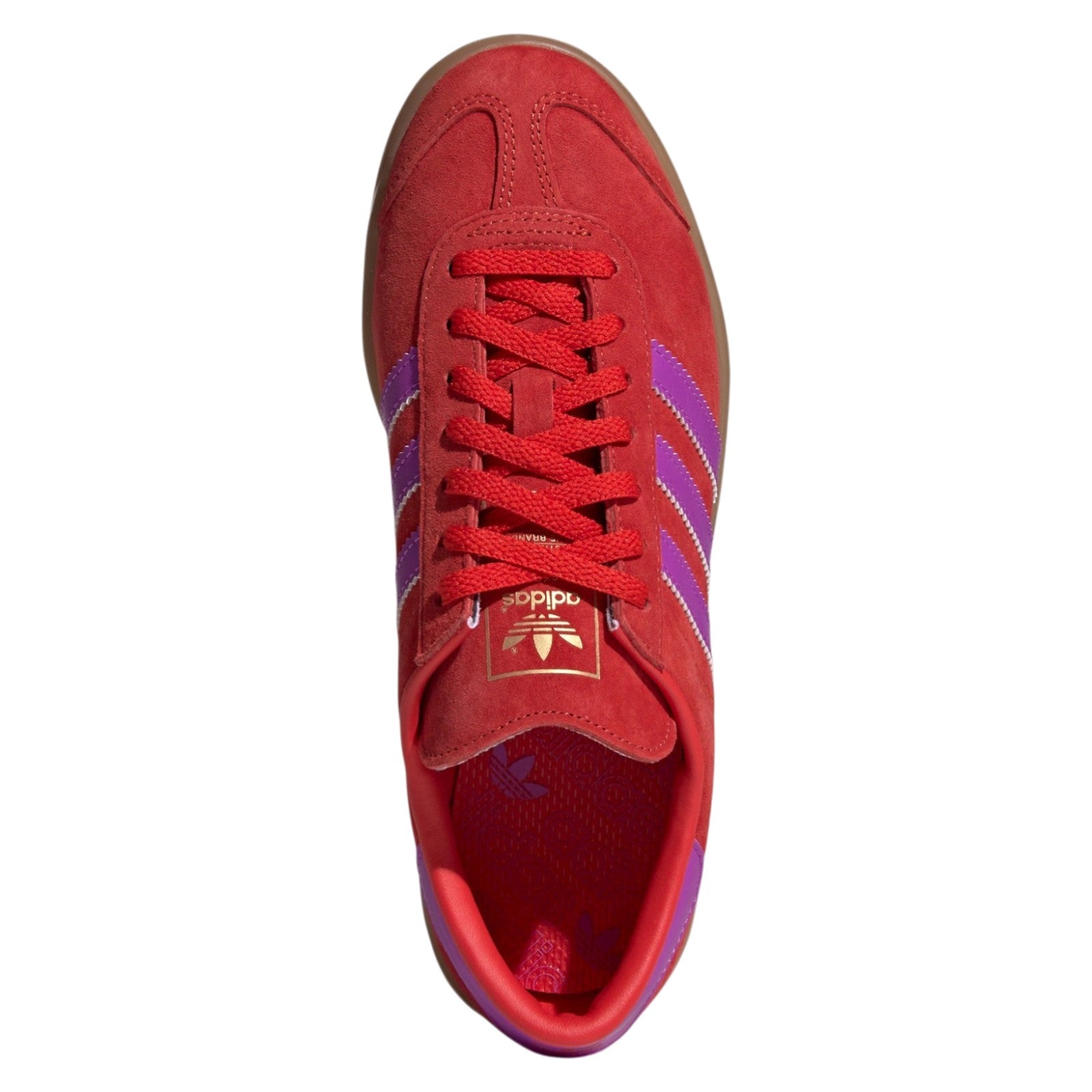 adidas Originals Womens Hamburg Shoes - Red / Purple Burst