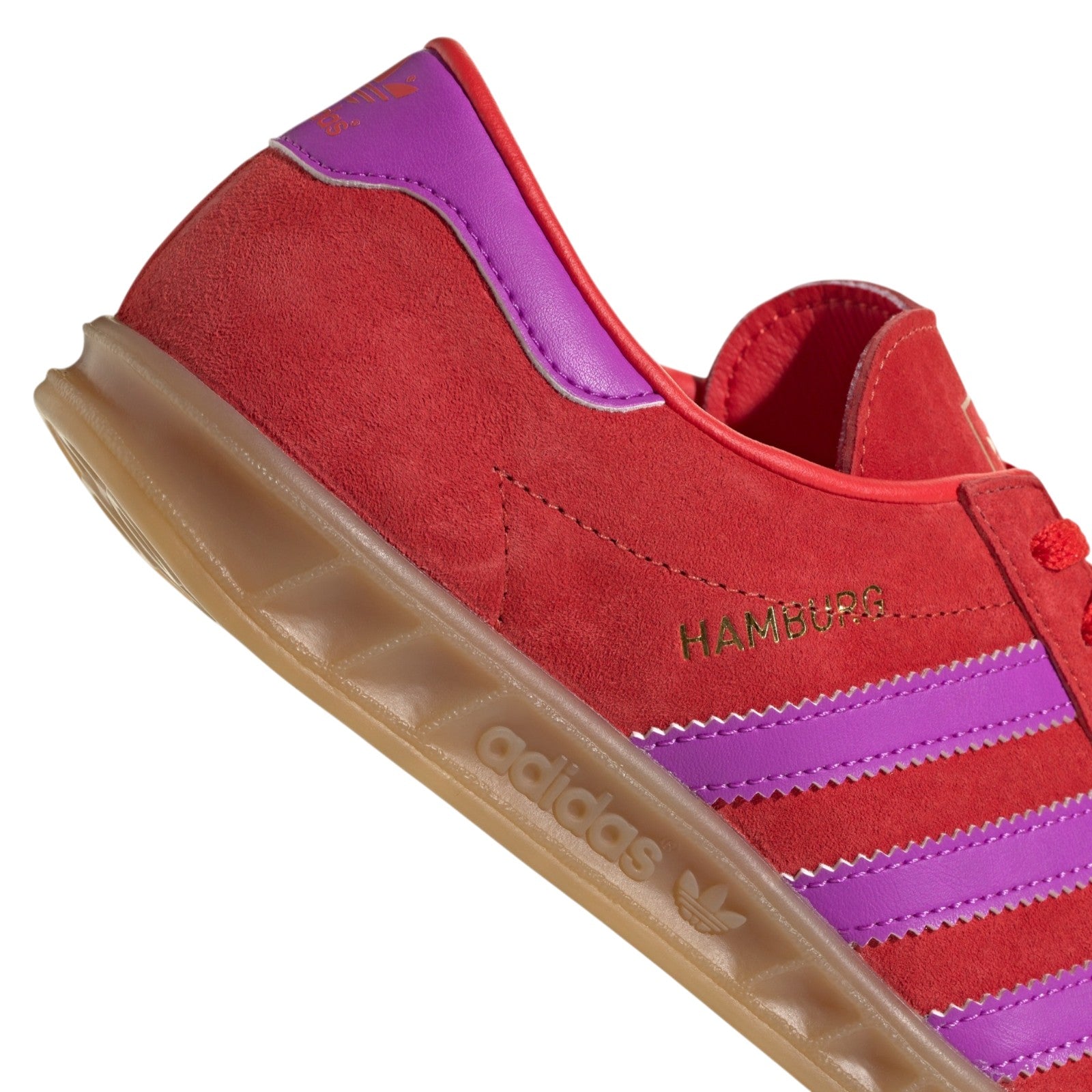 adidas Originals Womens Hamburg Shoes - Red / Purple Burst