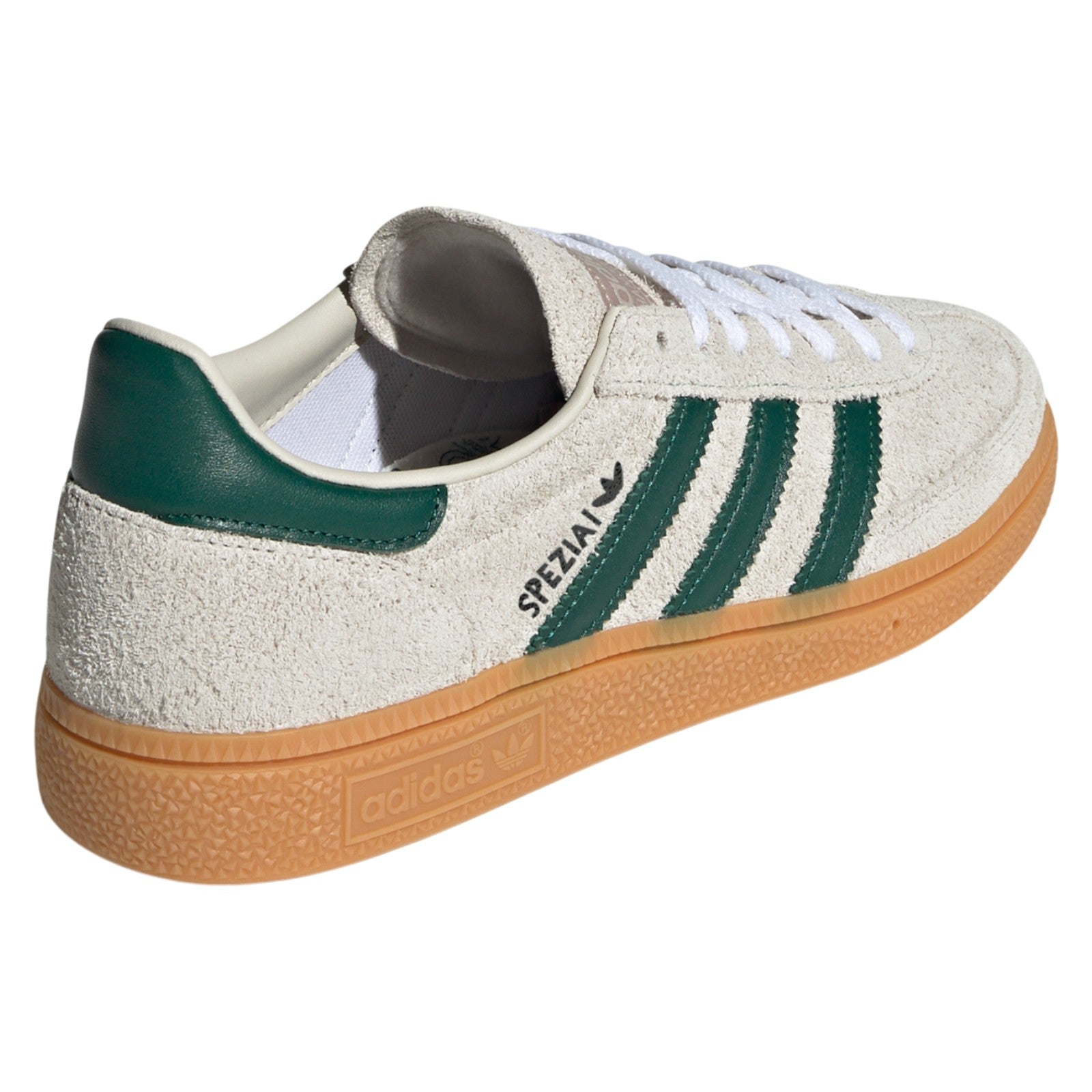 adidas Originals Womens Handball Spezial Shoes - Alumina / Collegiate Green