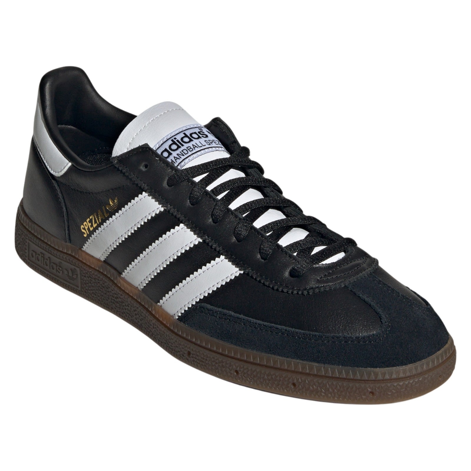 adidas Handball Leather Spezial Shoes - Core Black / Cloud White