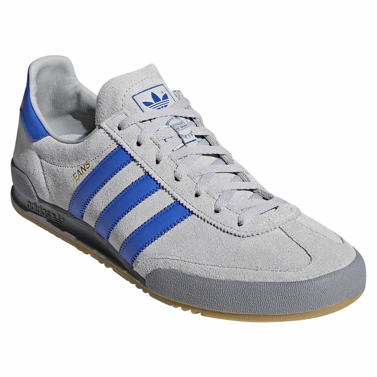 adidas Originals Jeans Trainers - Grey Two / Hi-Res Blue - ViaductClothing - -