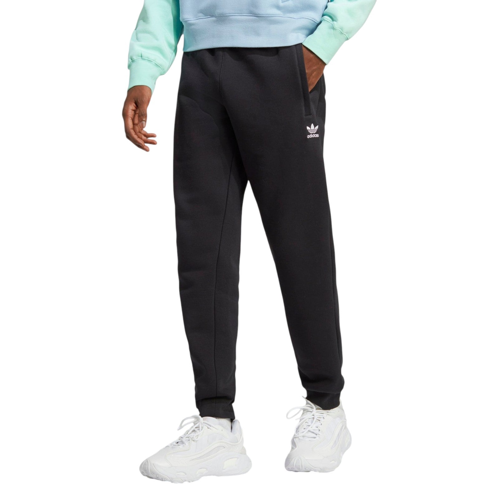 adidas Originals Men's Trefoil Essentials Pants - Black