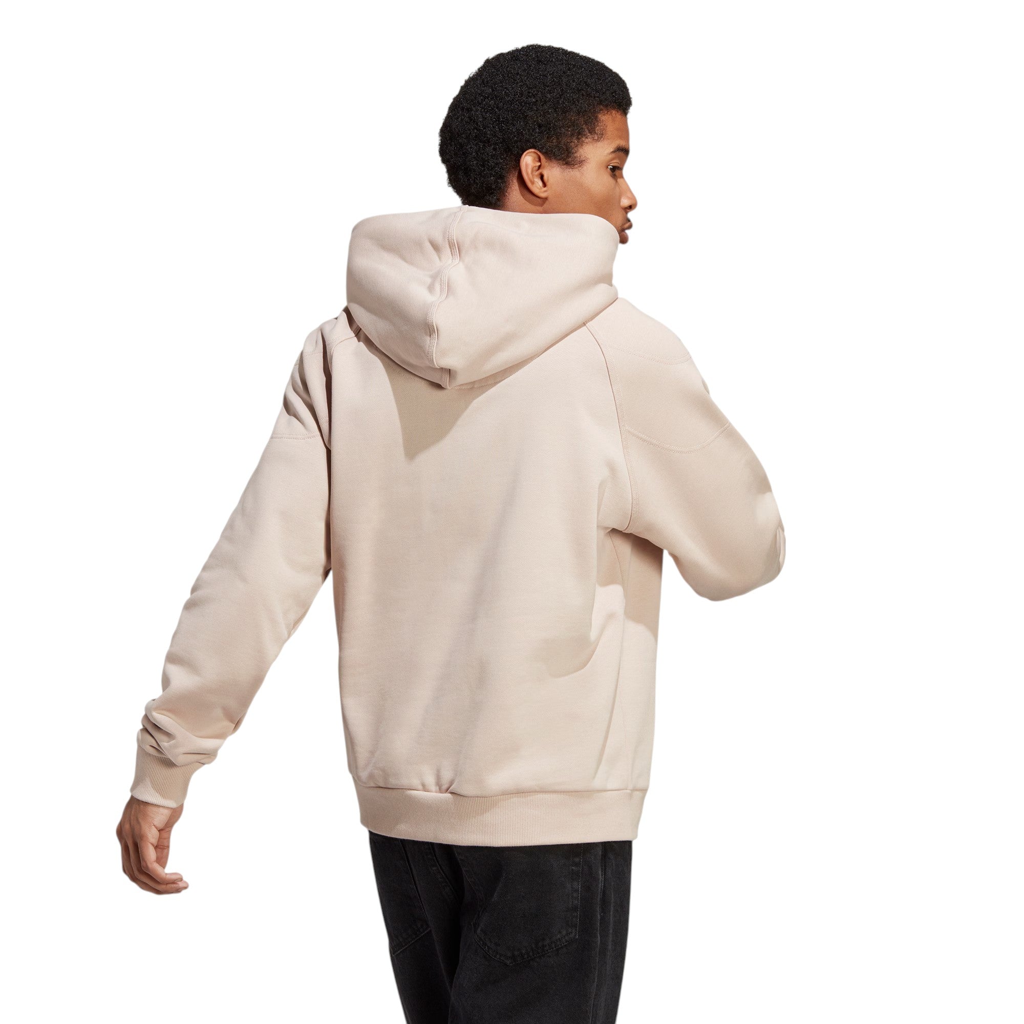 adidas Lounge Fleece Pullover Hoodie - Brown