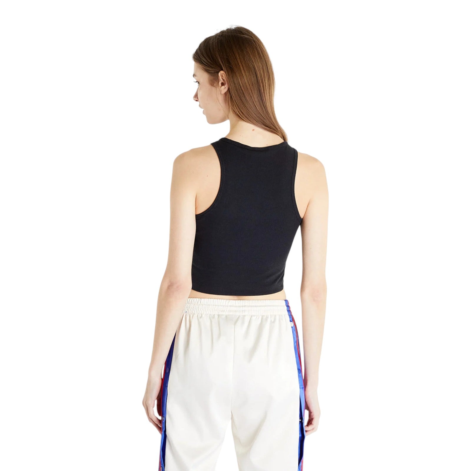 adidas Originals Women's Adicolor Essentials Rib Tank Top - Black
