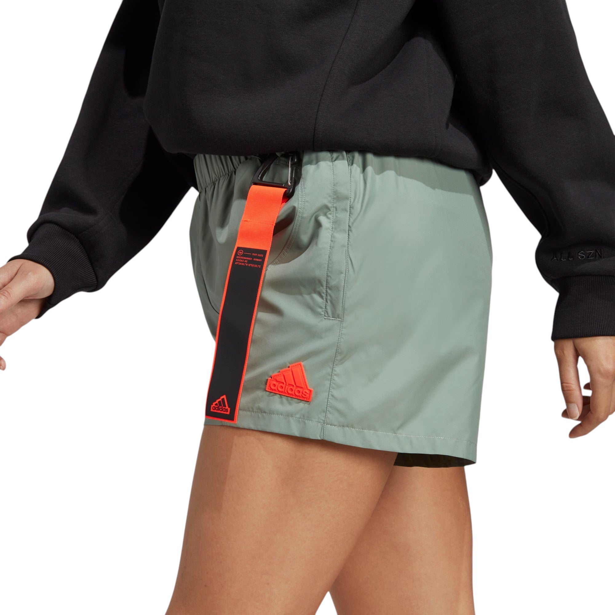 adidas Womens City Escape Shorts - Green
