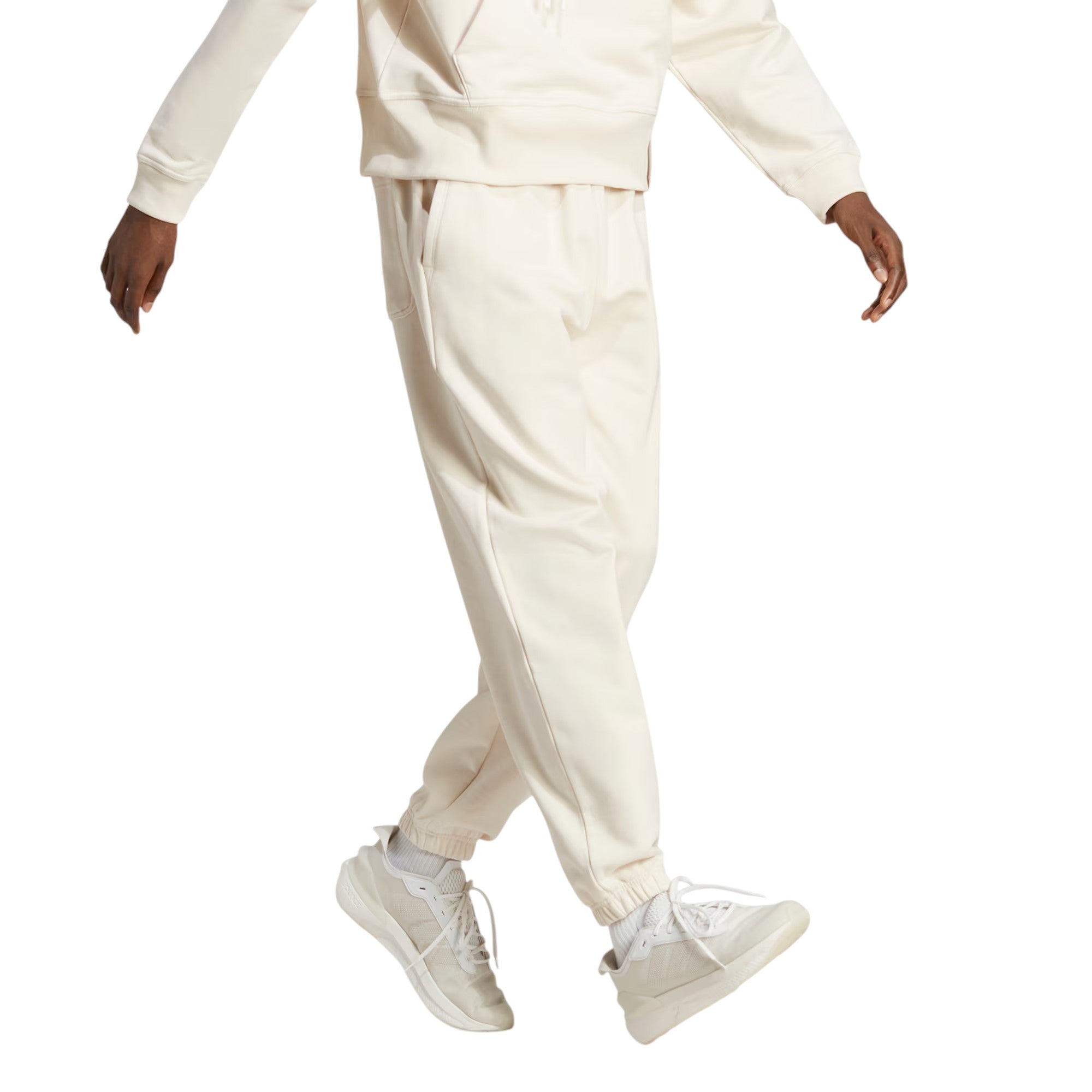 adidas Lounge Heavy French Terry Pant Non Dyed - White