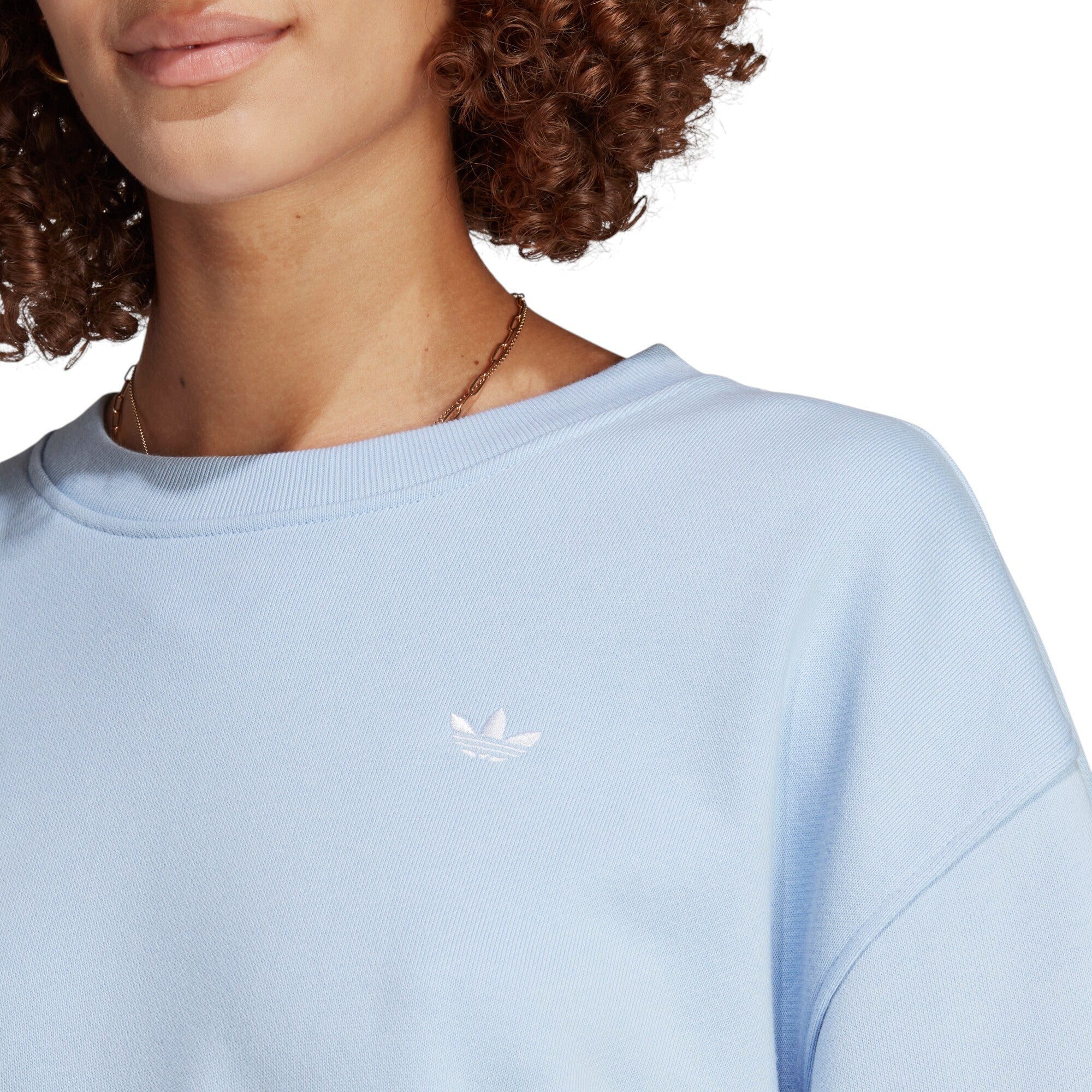 adidas Originals Womens Essentials Oversized Sweatshirt - Blue