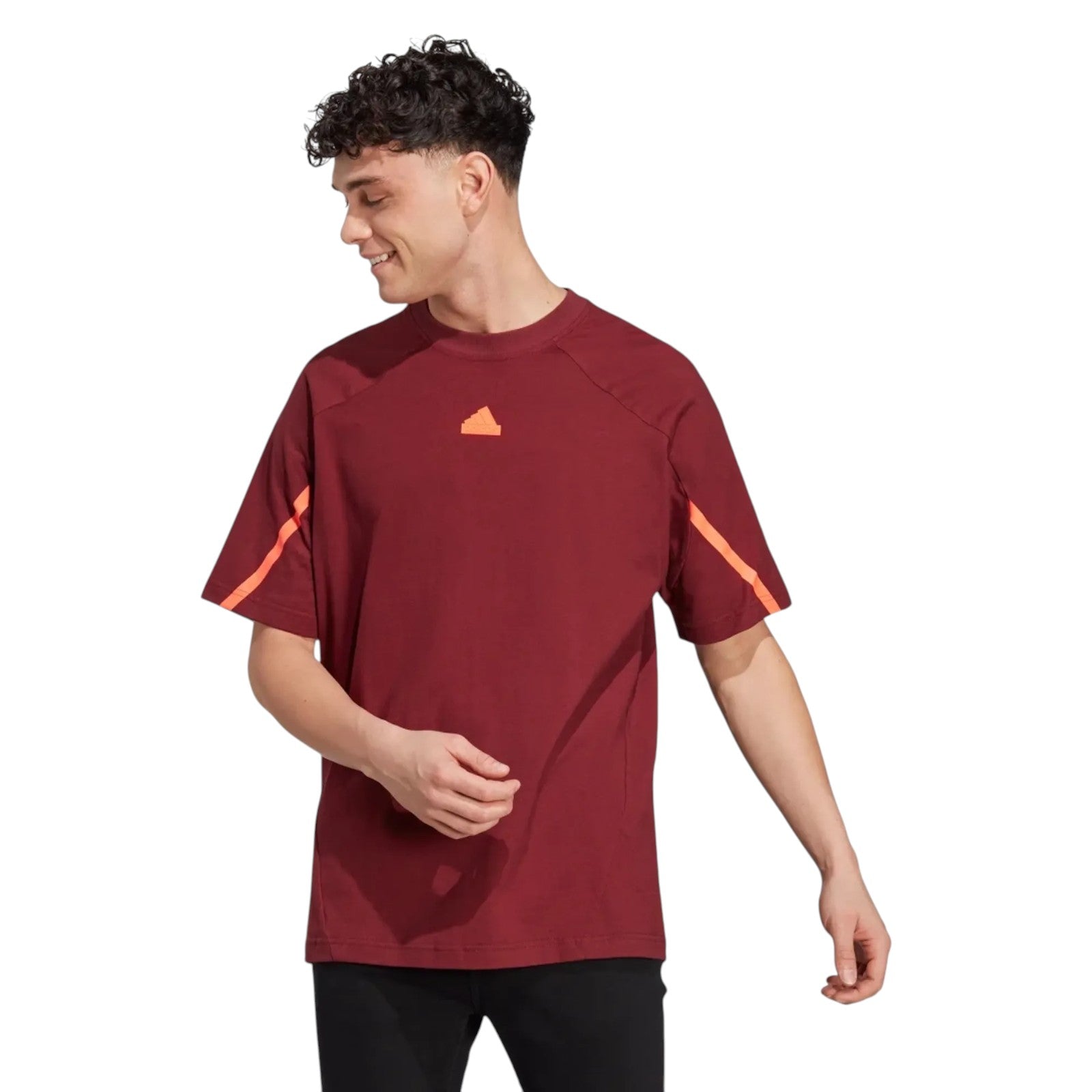 adidas Men's Designed 4 Gameday T-Shirt - Burgundy