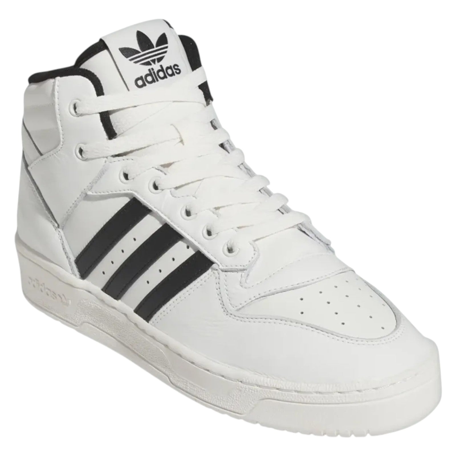 adidas Originals Rivalry Mid Trainers - Core White
