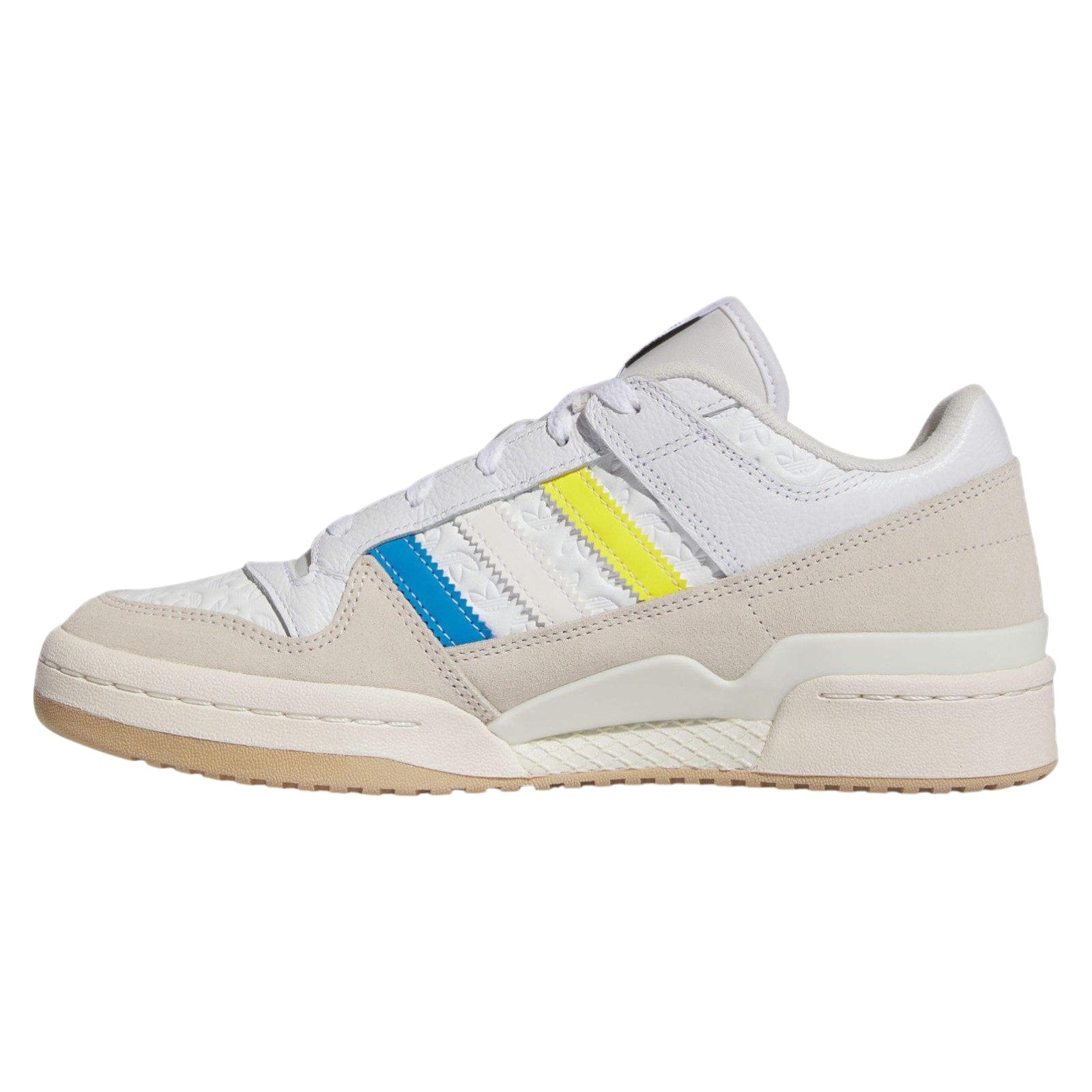 adidas Originals Forum Low Shoes - Patchwork Yellow Blue White