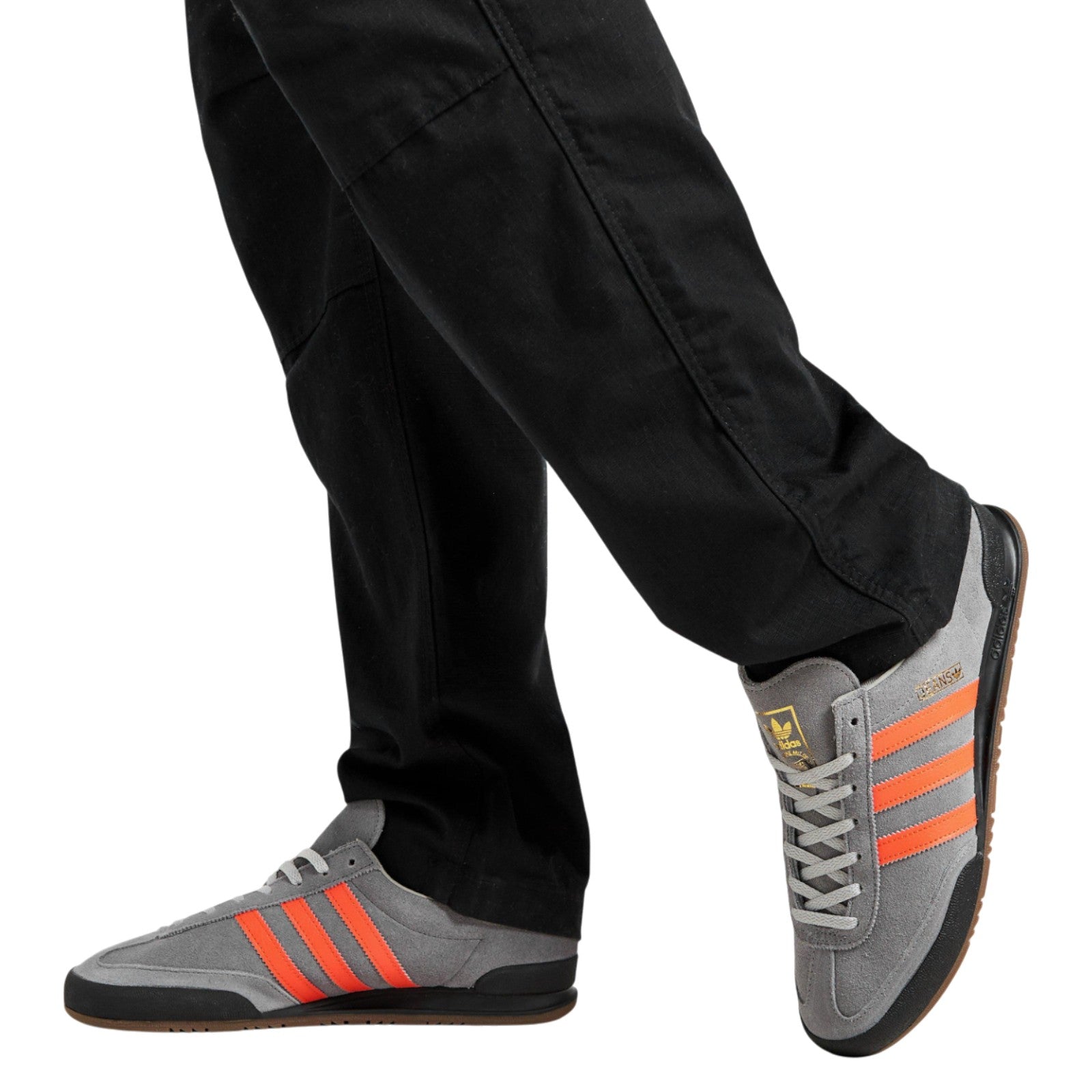 adidas Originals Jeans Shoes - Grey / Orange
