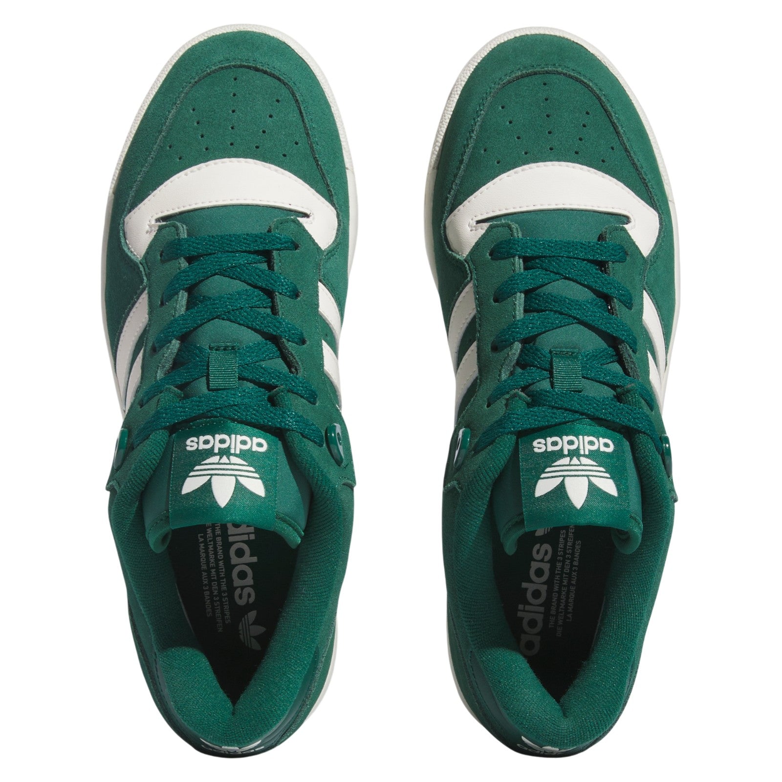 adidas Orignals Rivalry Low Shoes - Collegiate Green / Cloud White