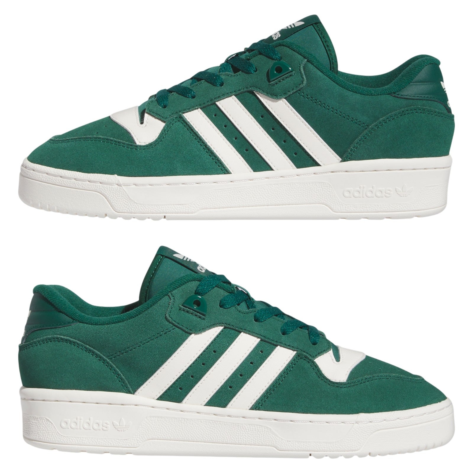 adidas Orignals Rivalry Low Shoes - Collegiate Green / Cloud White