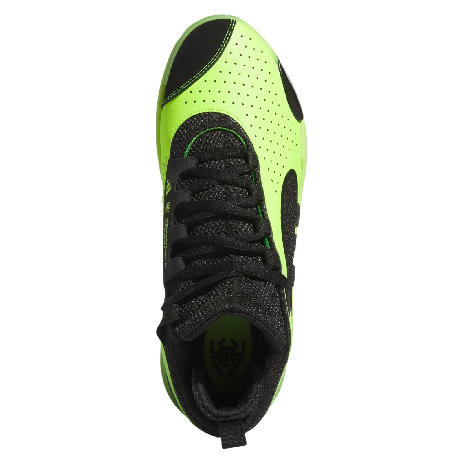 adidas D.O.N. Issue #5 Basketball Shoes - Lucid Lemon / Core Black