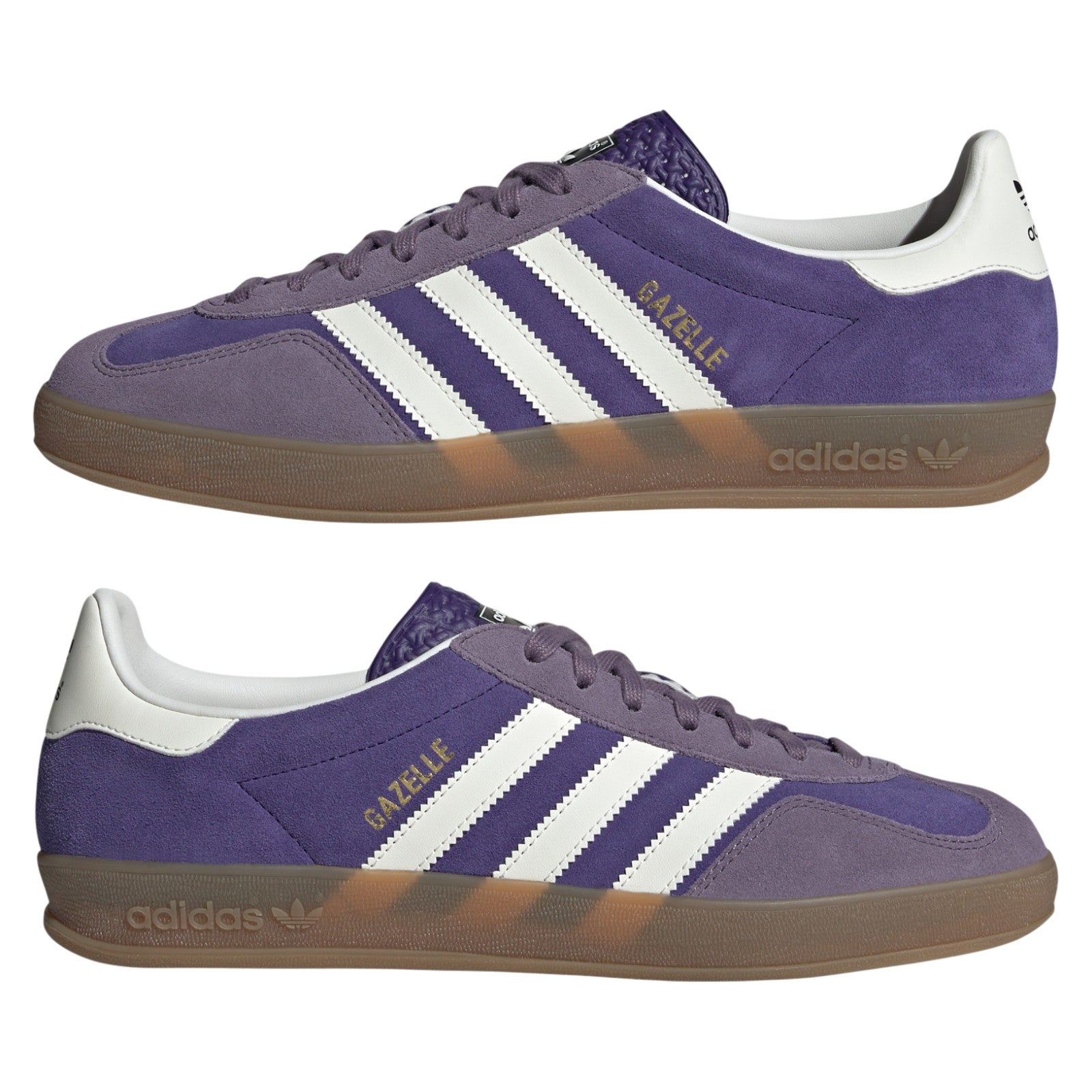 adidas Originals Gazelle Indoor Shoes - Collegiate Purple / Gum