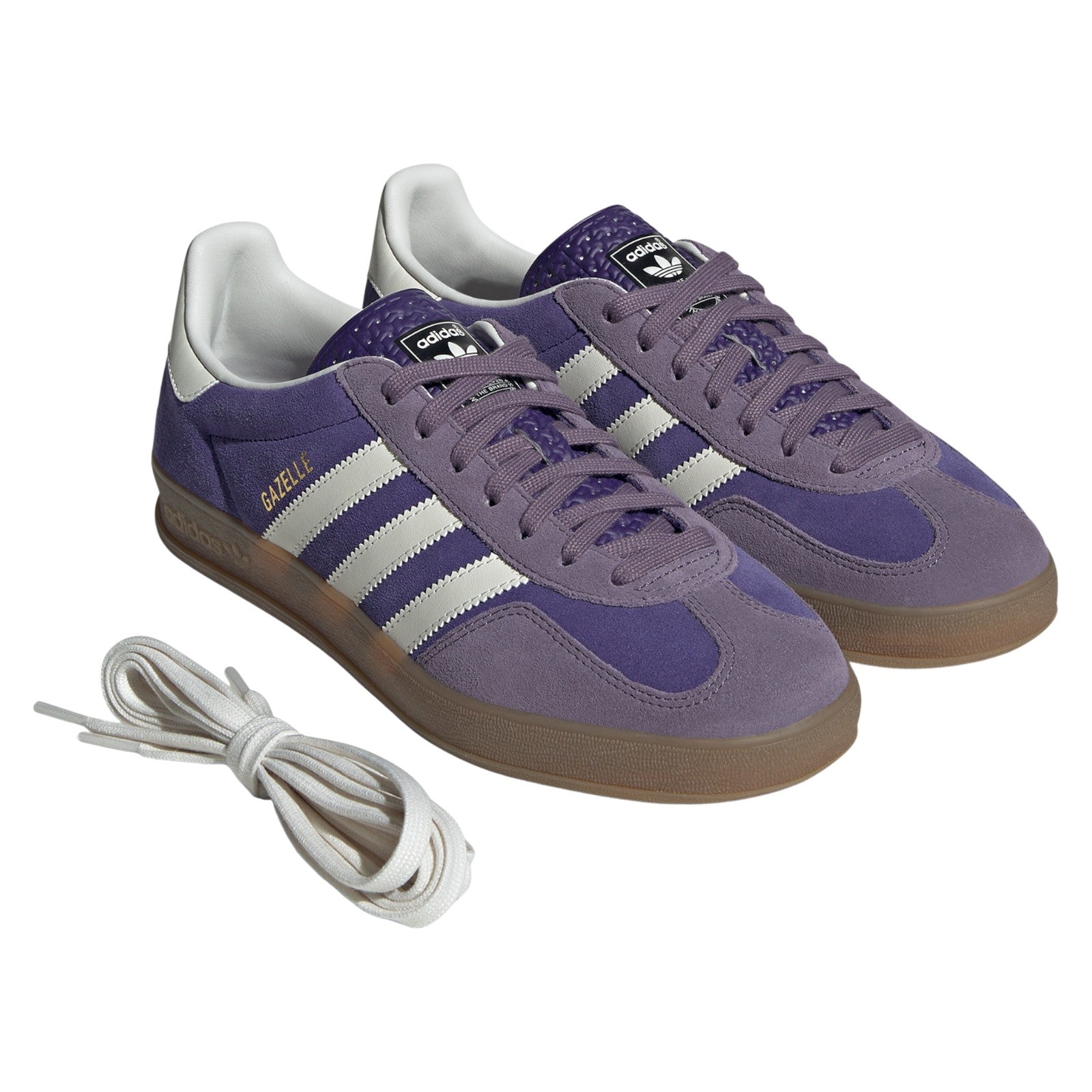 adidas Originals Gazelle Indoor Shoes - Collegiate Purple / Gum
