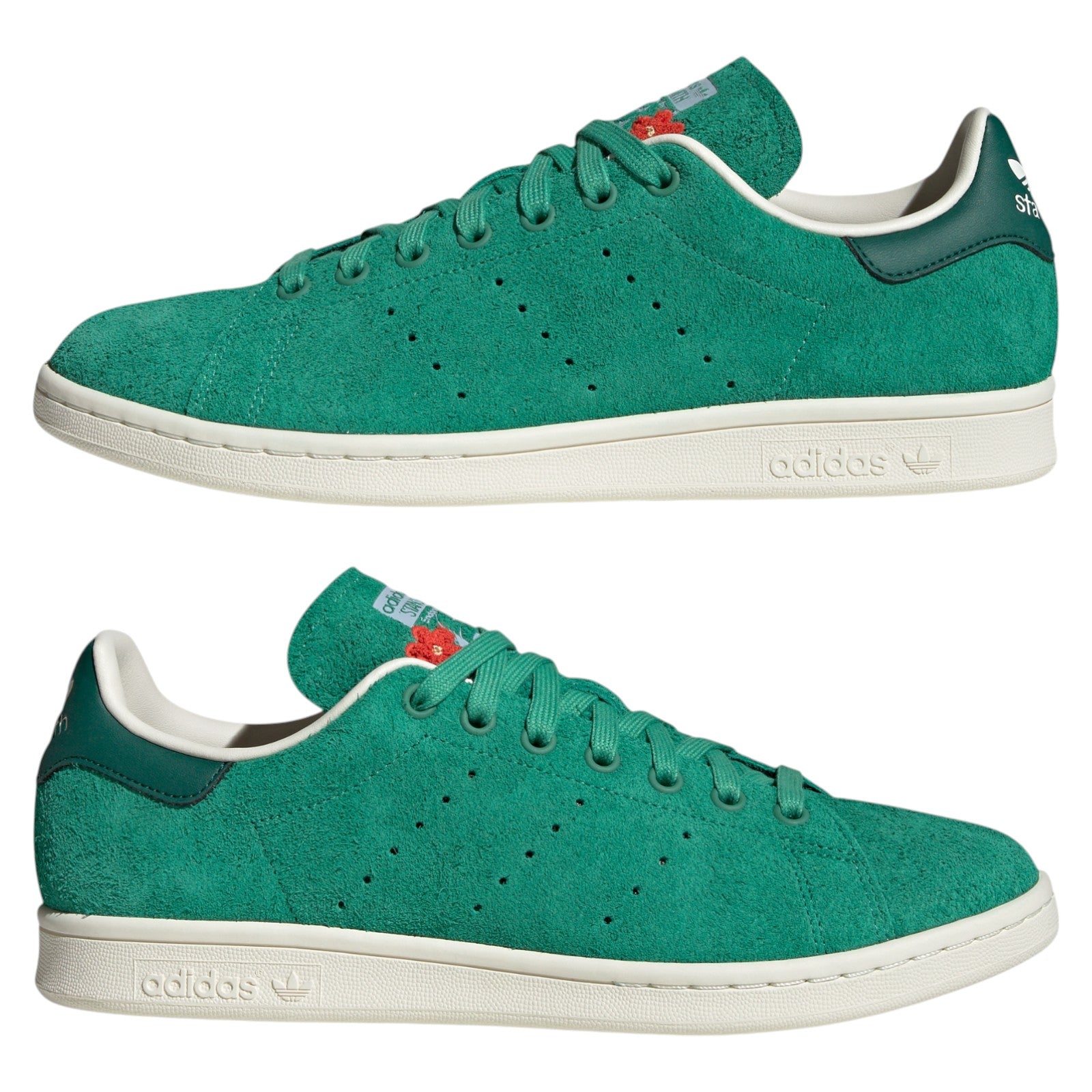 adidas Originals Stan Smith 'Floral Imprint' Shoes - Court Green