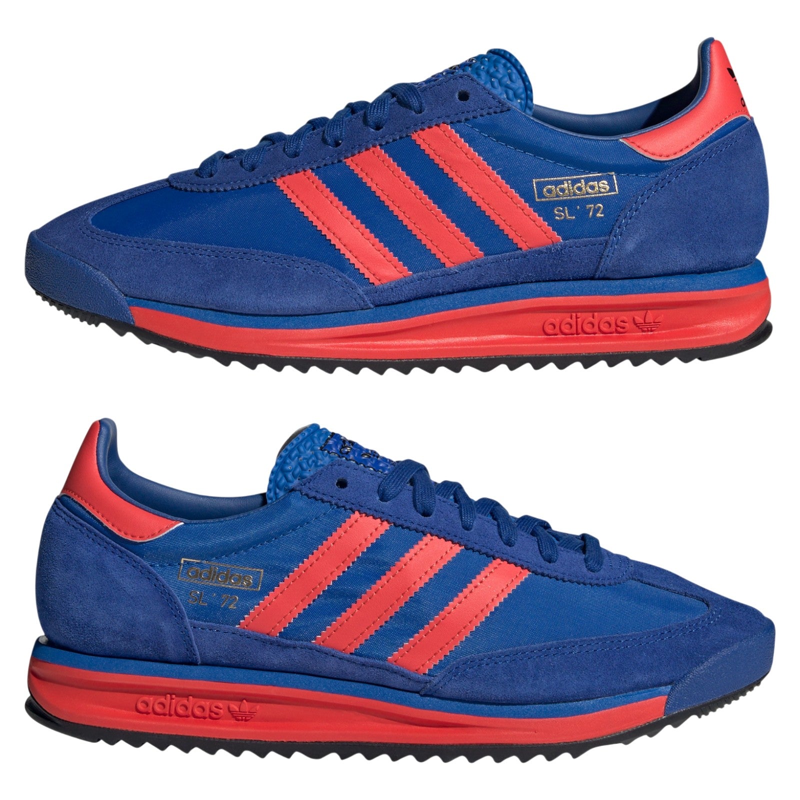 adidas Originals SL 72 RS Shoes - Blue / Bright Red / Royal Blue
