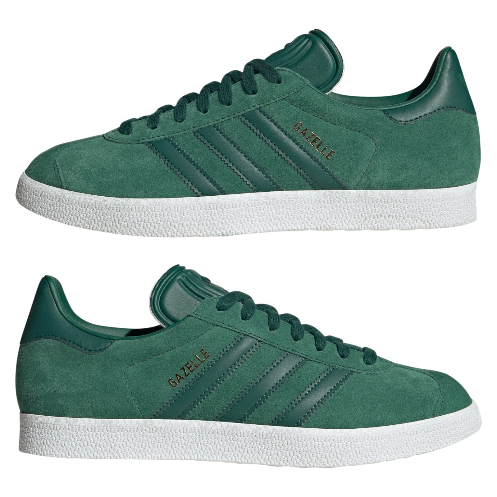 adidas Originals Gazelle Shoes - Tech Forest / Collegiate Green
