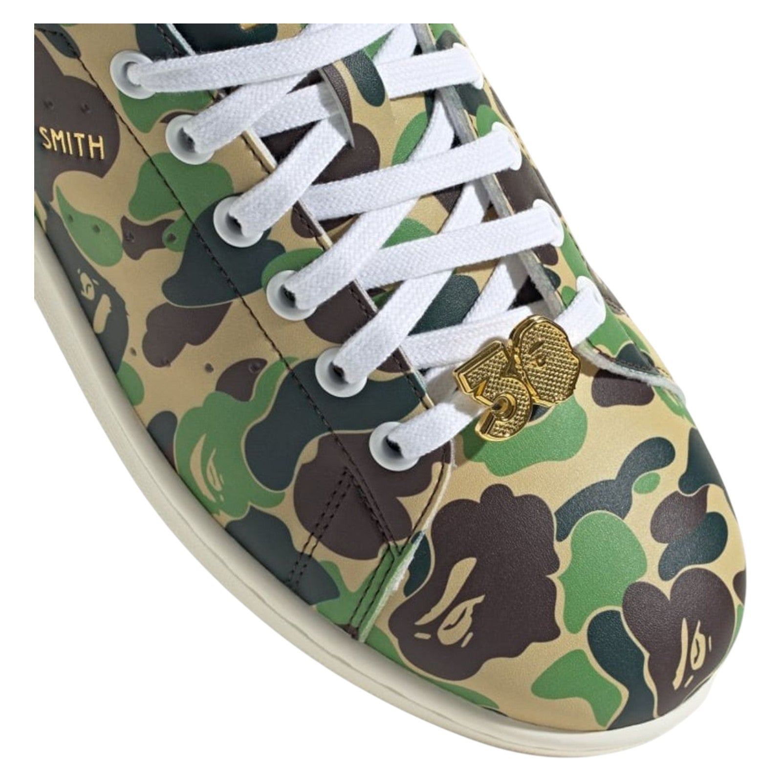 adidas Originals x Bape Stan Smith ABC Shoes - Camo / Green