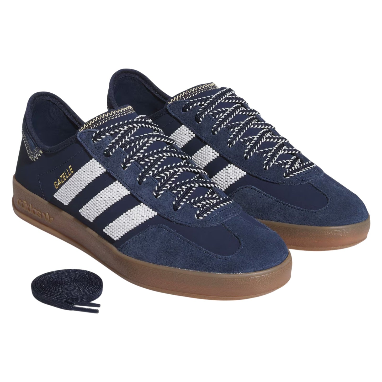 adidas Originals x CLOT By EC Gazelle Sneaker - Navy / Gum