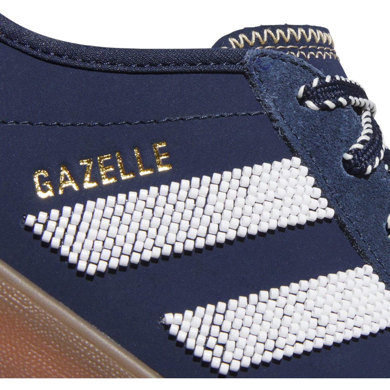 adidas Originals x CLOT By EC Gazelle Sneaker - Navy / Gum