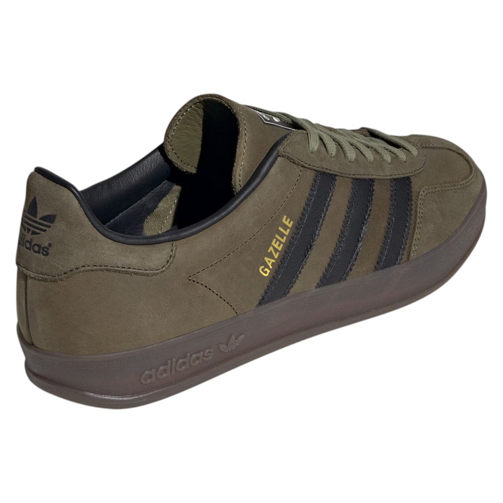 adidas Originals Gazelle Indoor Trainers - Focus Olive / Black