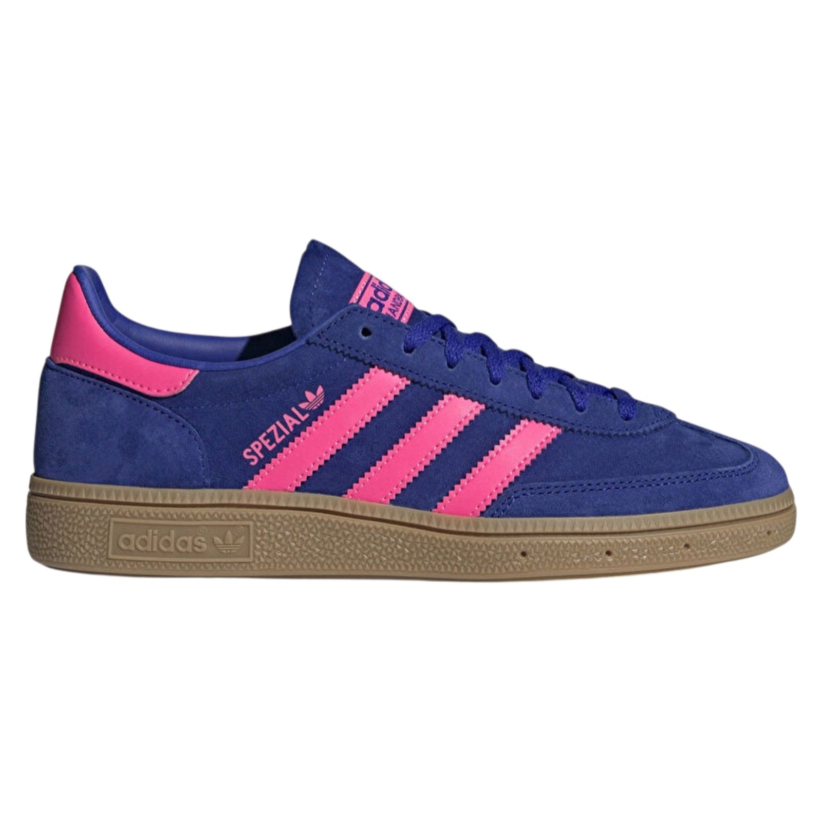 adidas Originals Womens Handball Spezial Shoes - Lucid Blue / Lucid Pink