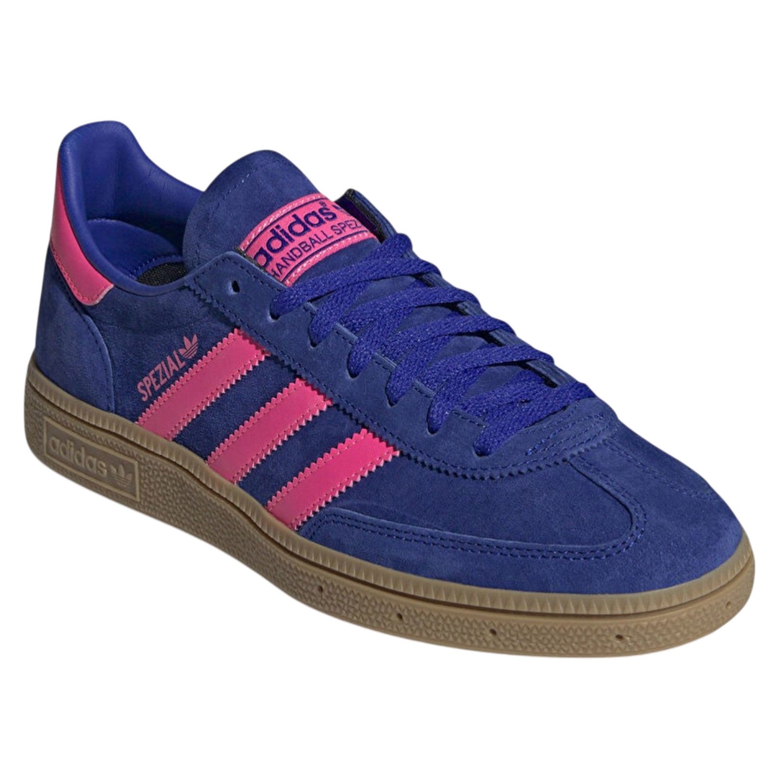 adidas Originals Womens Handball Spezial Shoes - Lucid Blue / Lucid Pink