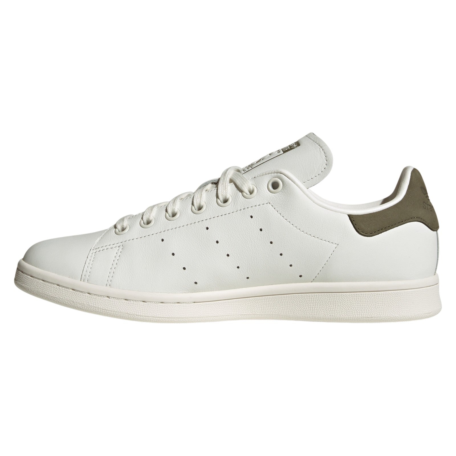 adidas Originals Stan Smith Shoes - Core White / Olive Strata