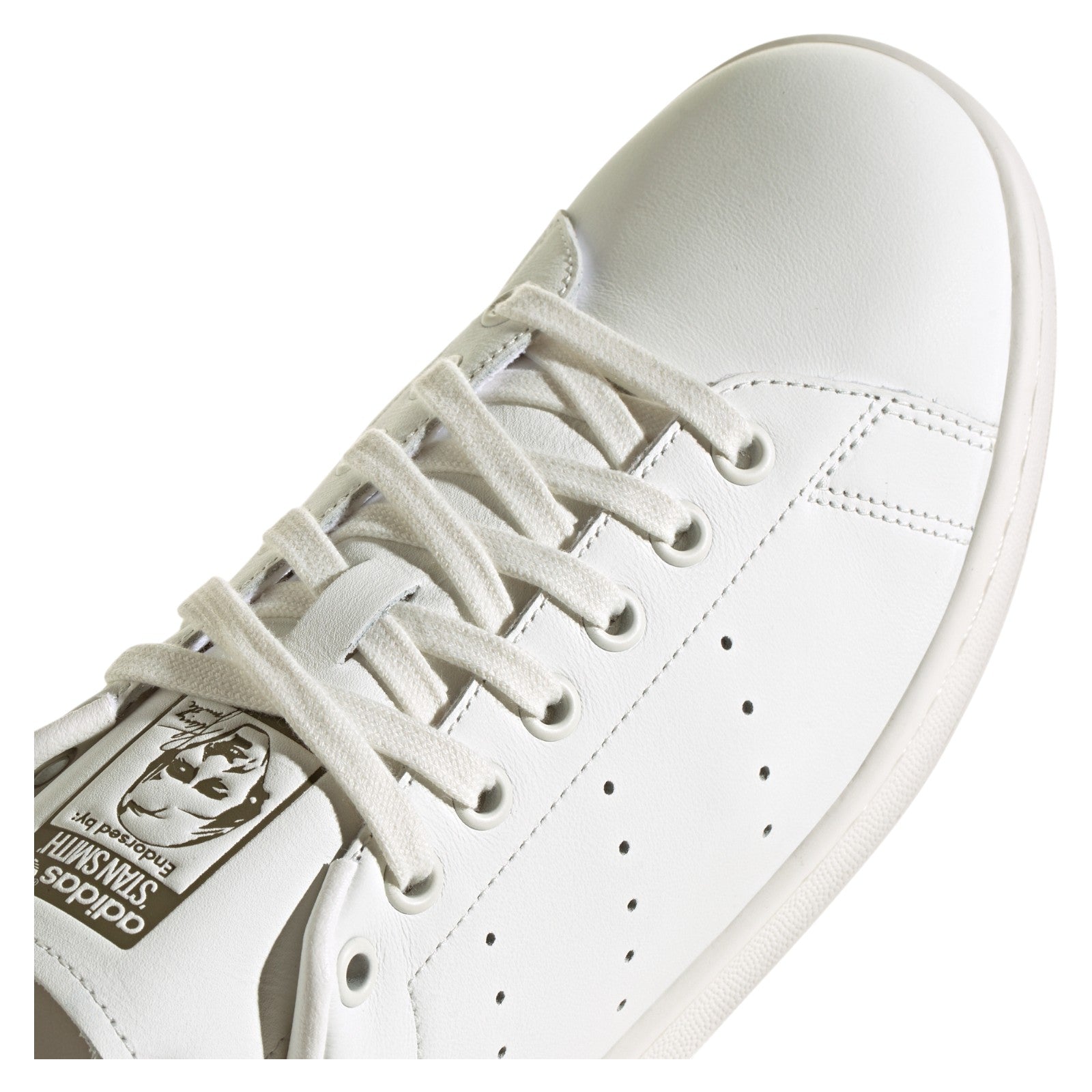 adidas Originals Stan Smith Shoes - Core White / Olive Strata