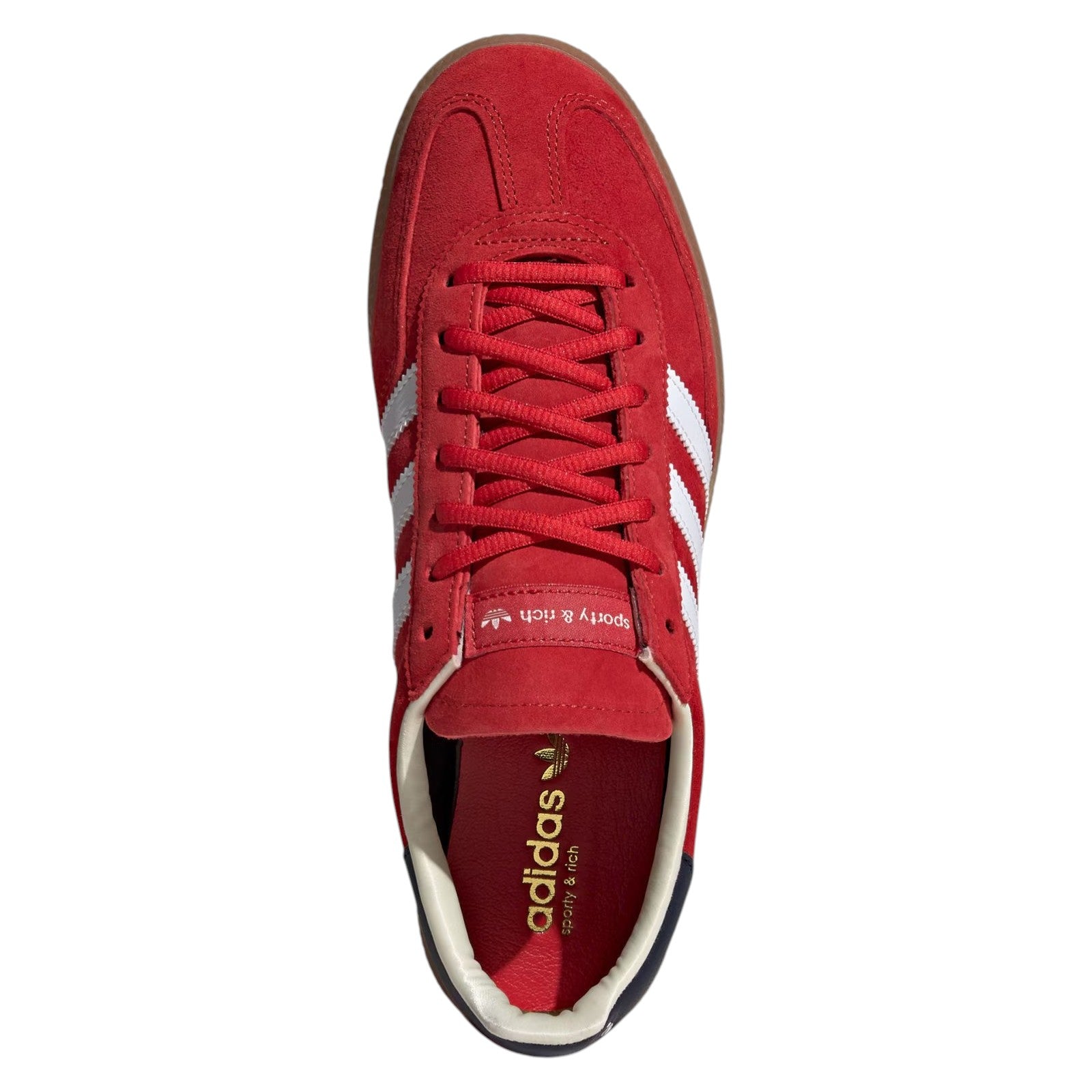 adidas x Sporty & Rich USA Handball Spezial Shoes - Collegiate Red / Night Indigo - IH8337