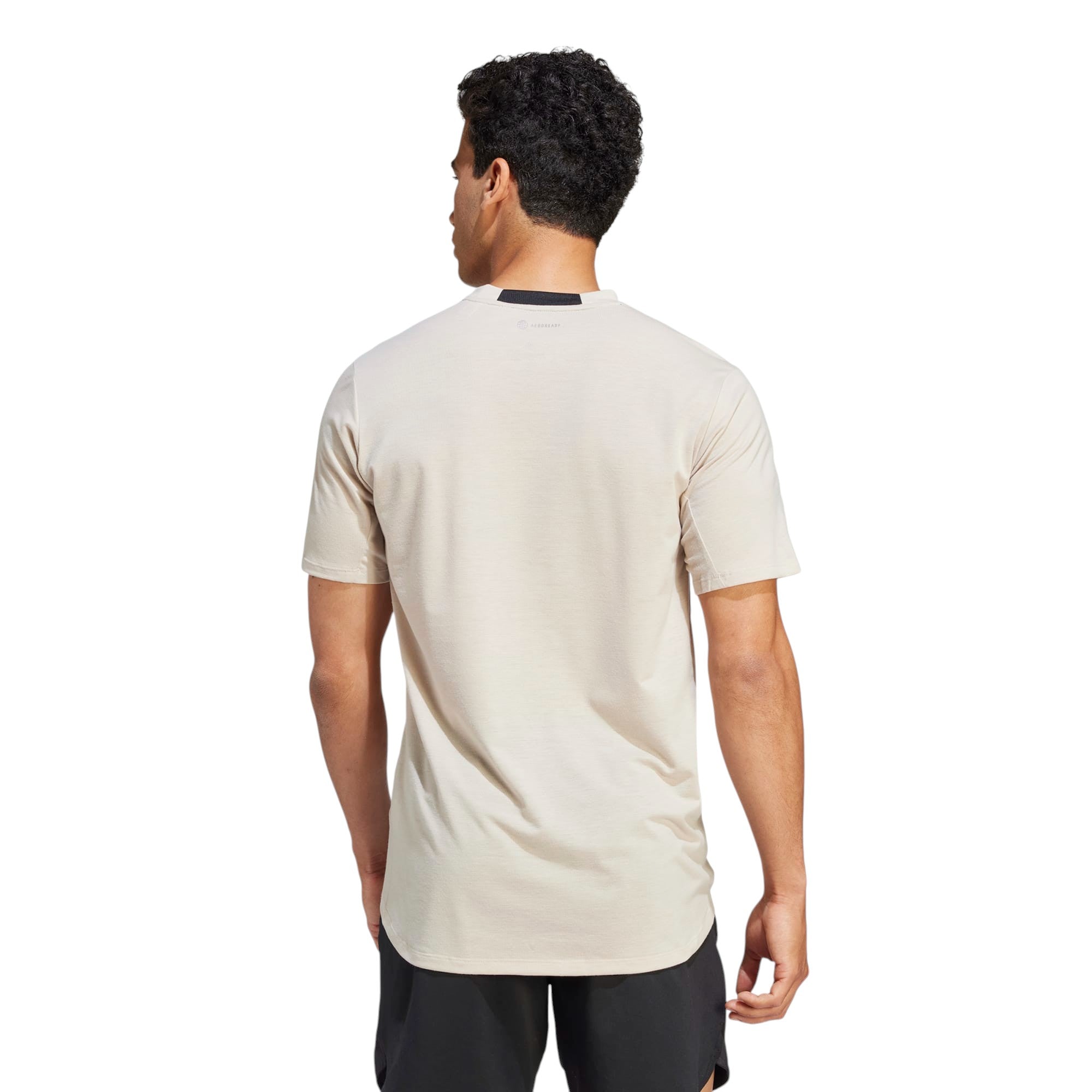adidas Designed for Training Workout Tee - Beige