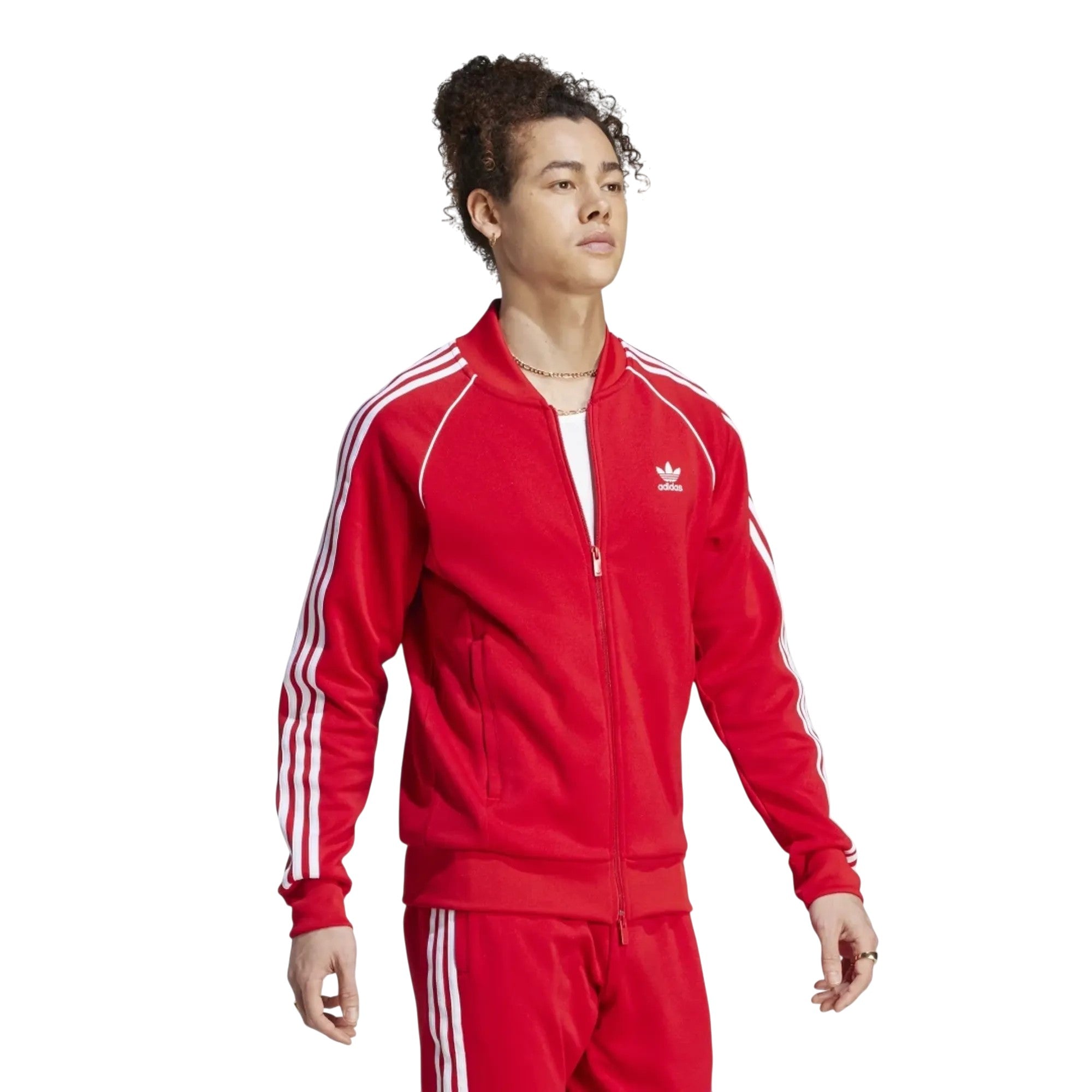 adidas Originals Adicolor Classics SST Superstar Track Jacket - Better Scarlet