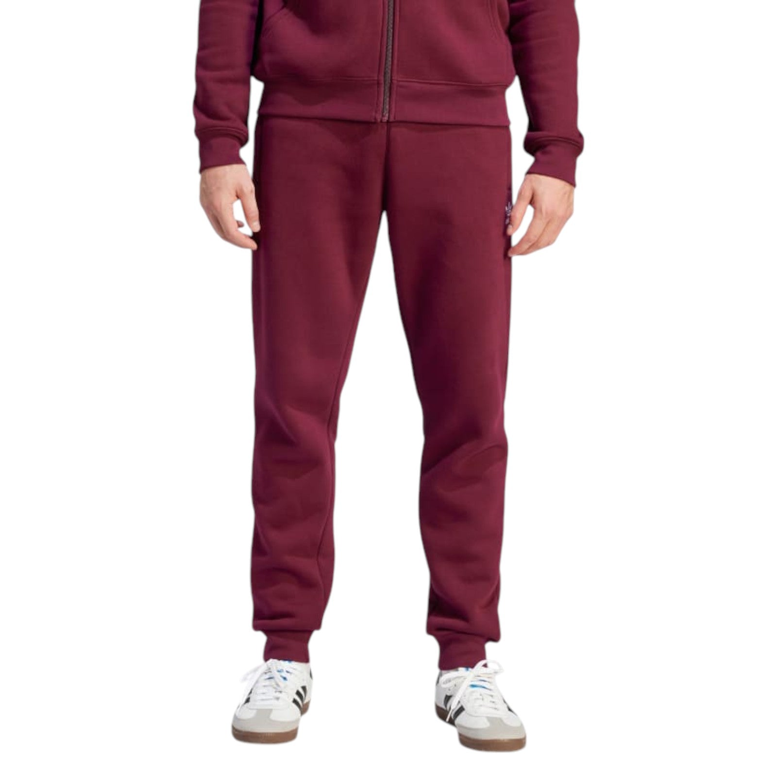 adidas Originals Trefoil Essentials Track Pants - Burgundy