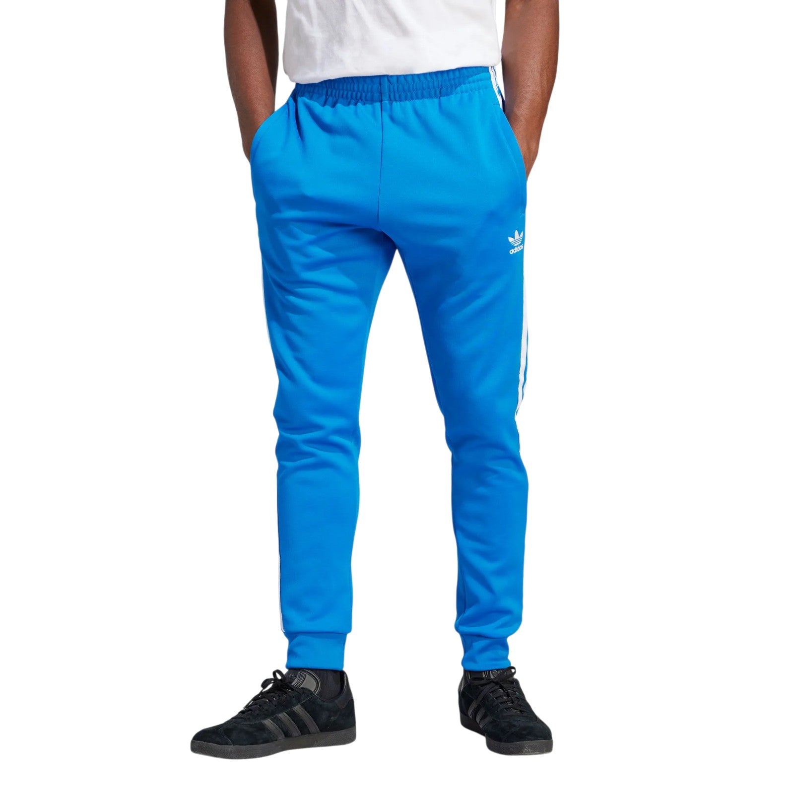 adidas Originals Men's Adicolor Classics SST Superstar Track Pants - Blue Bird