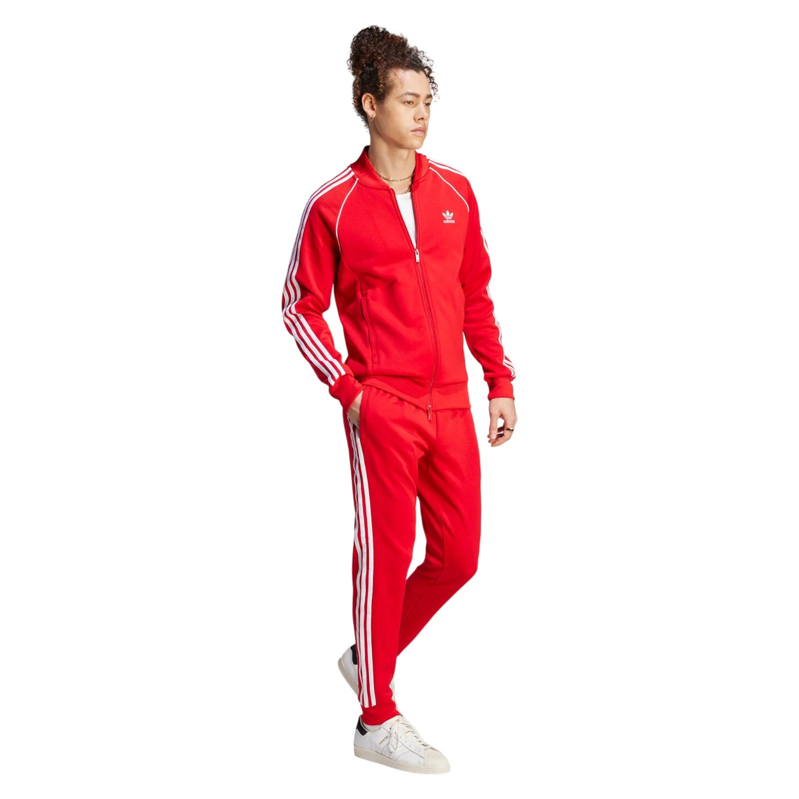 adidas Originals SST Superstar Track Pants - Better Scarlet