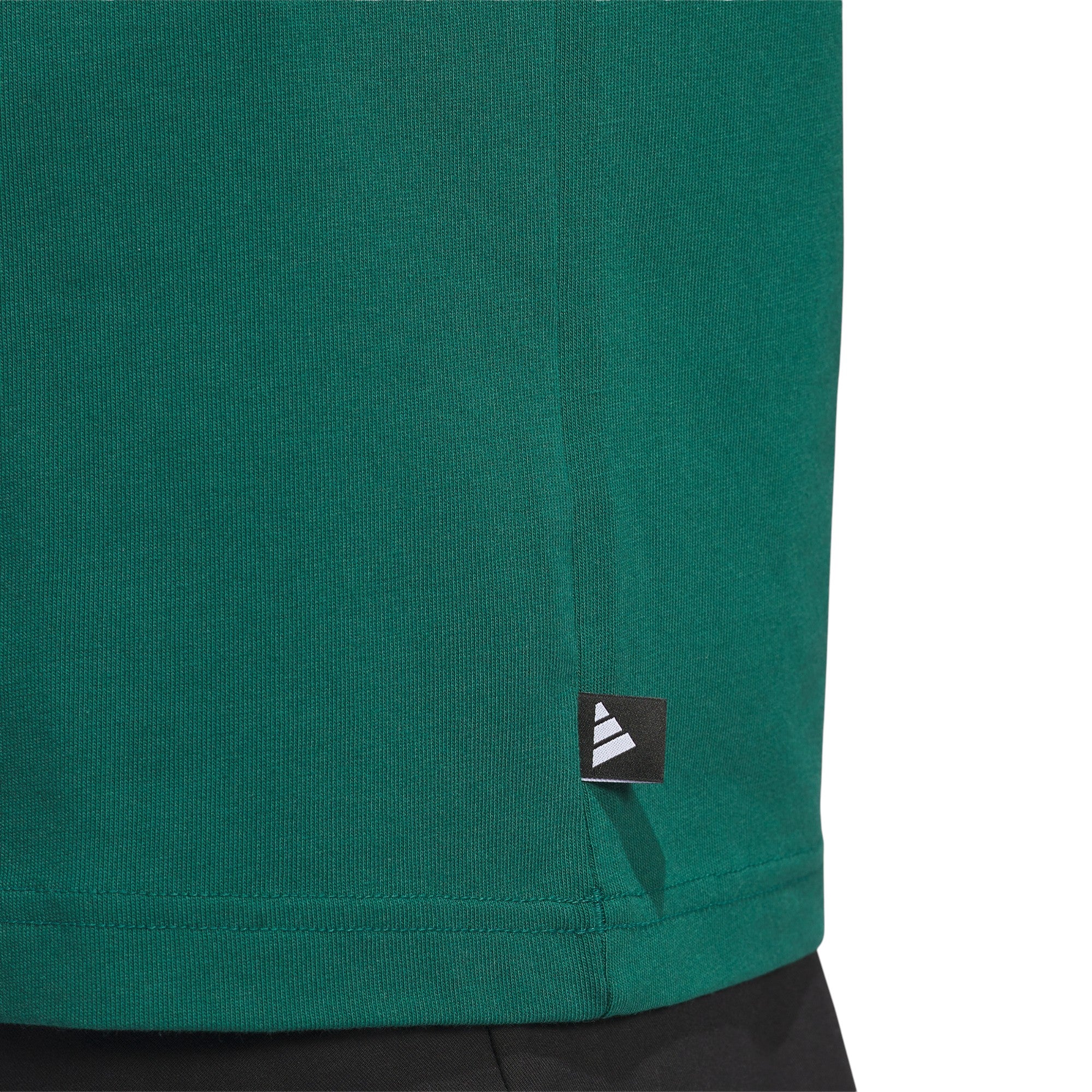 adidas Go-To Crest Graphic Long Sleeve Tee - Collegiate Green