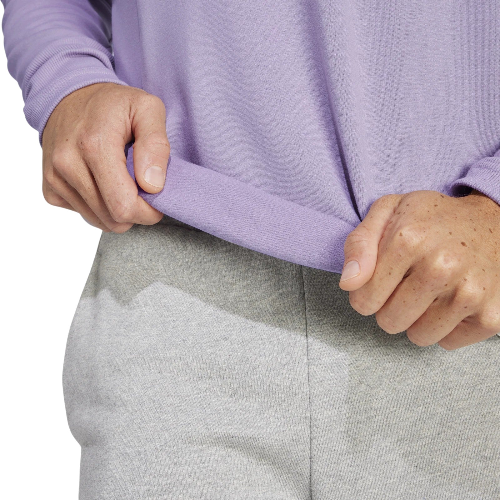 adidas Men's Z.N.E. Half-Zip Sweatshirt - Purple