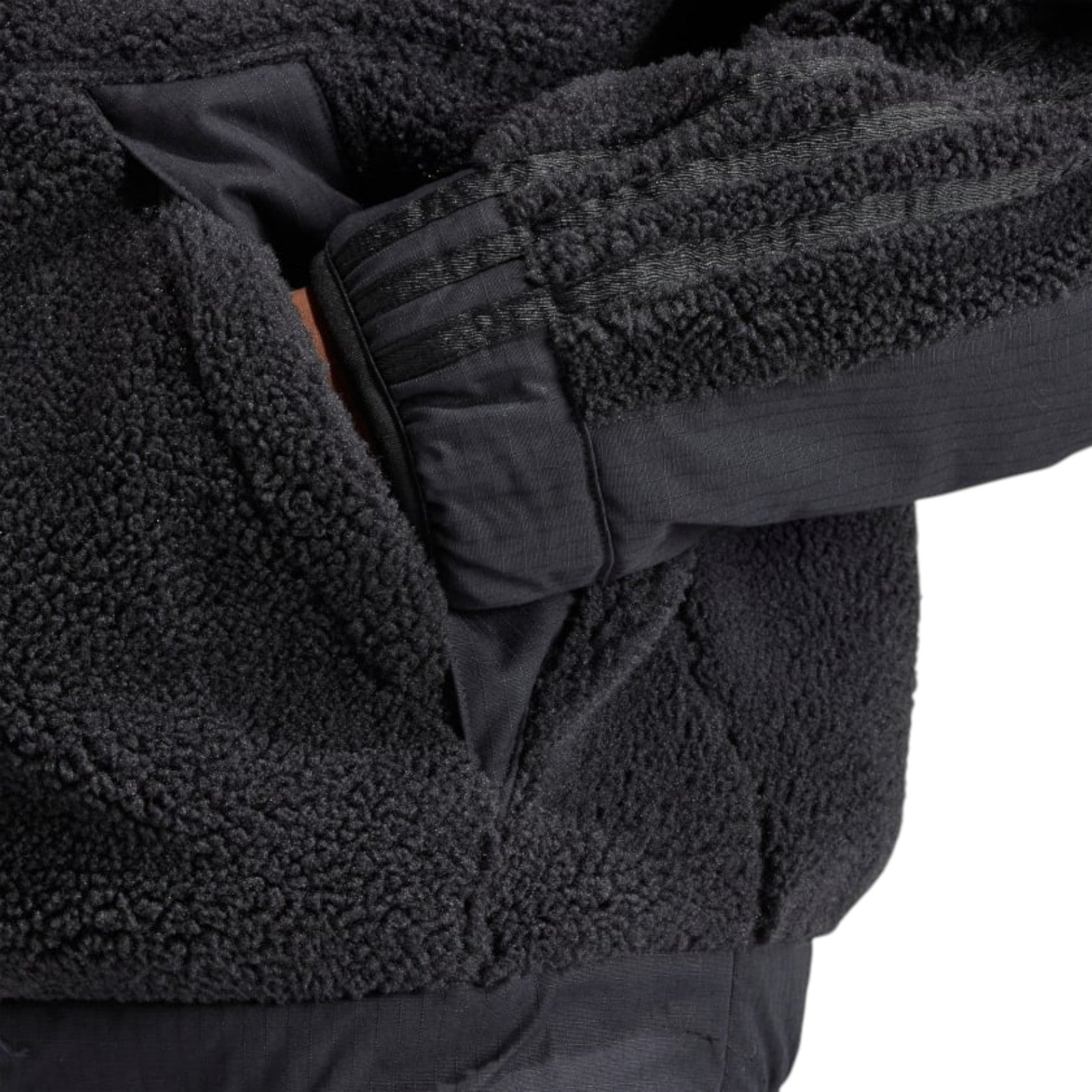 adidas Originals Men's Premium Essentials+ 1/2-Zip Sweatshirt - Black