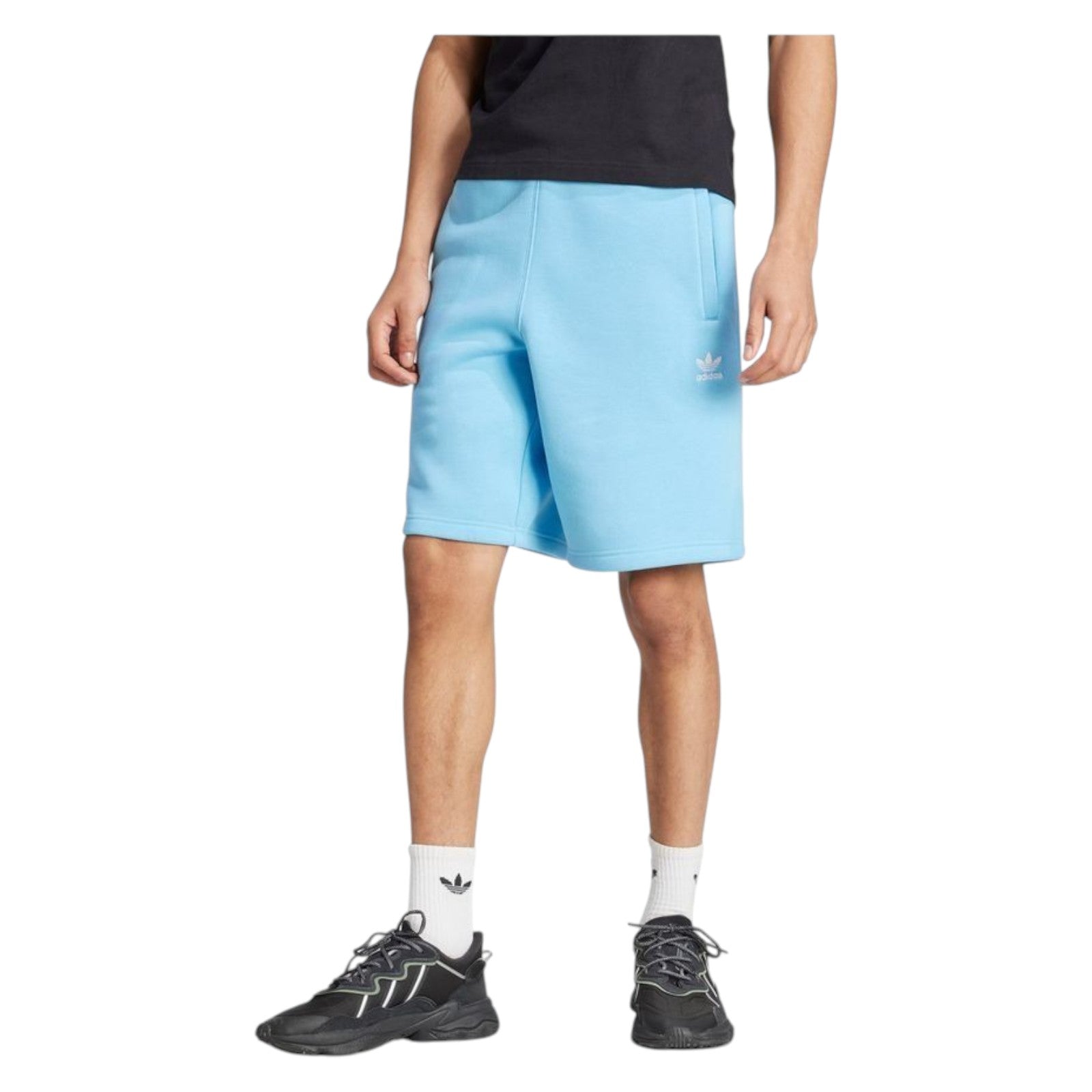 adidas Originals Men's Trefoil Essentials Shorts - Blue