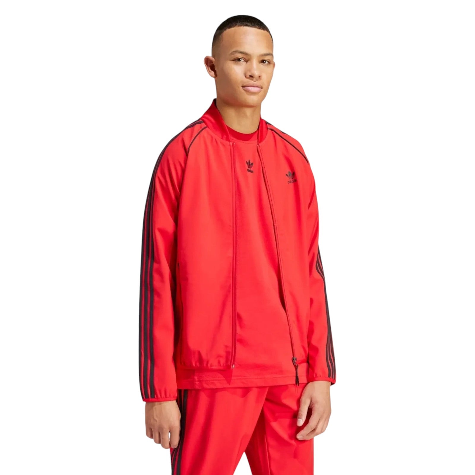 adidas Originals Men's SST Bonded Track Jacket - Red