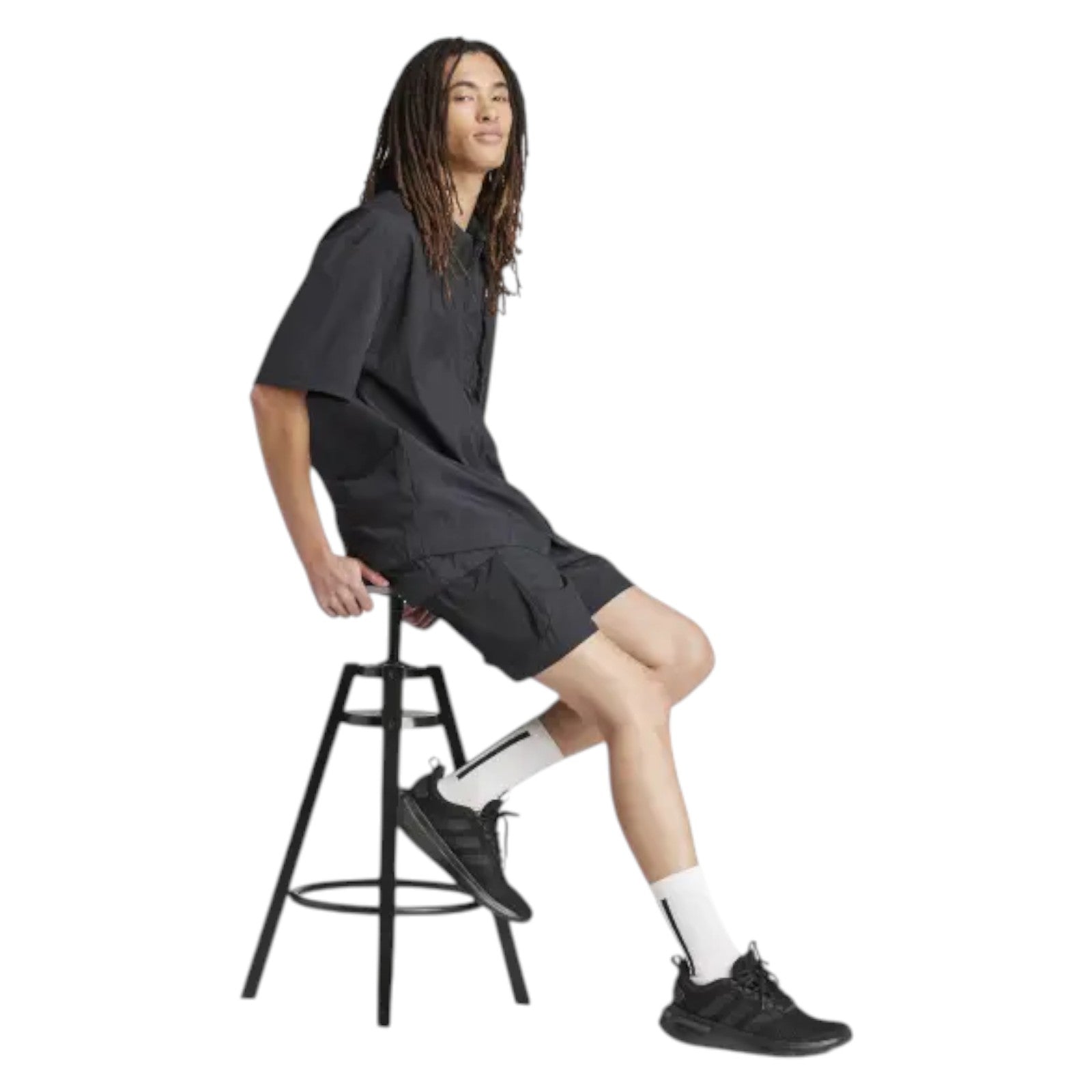 adidas Men's City Escape Cargo Shorts - Black