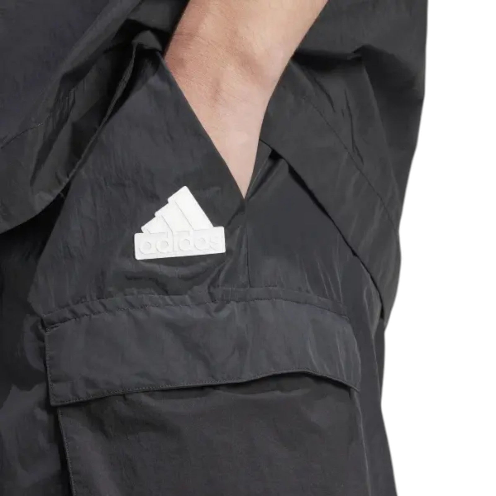 adidas Men's City Escape Cargo Shorts - Black