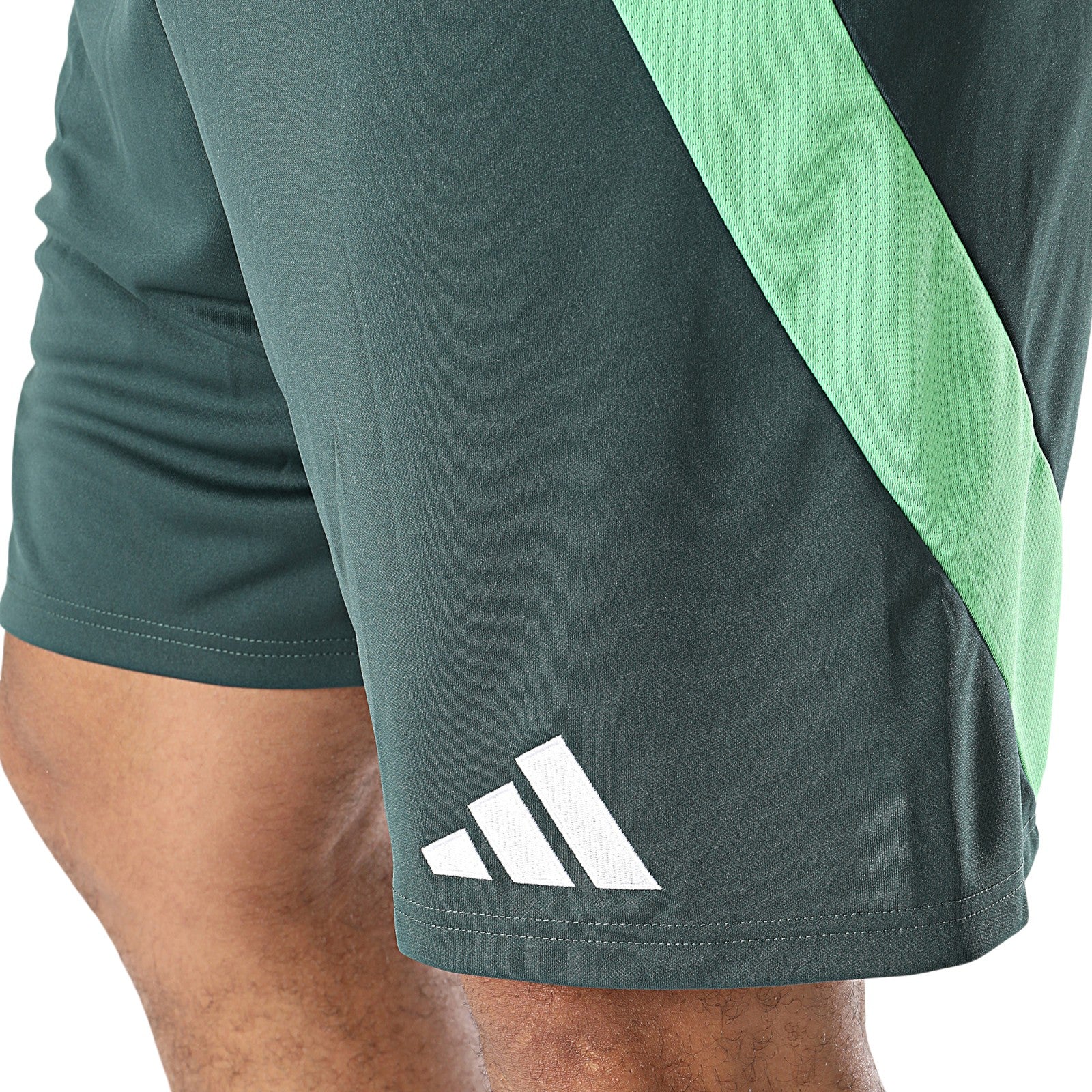 adidas Algeria FAF Mens Football Away AEROREADY Shorts - Mineral Green