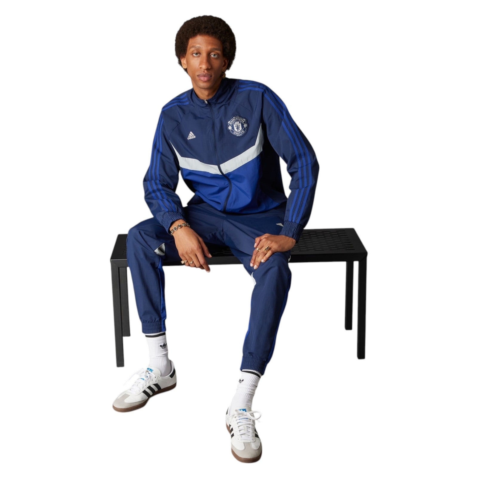 adidas Manchester United Seasonal Track Top - Navy