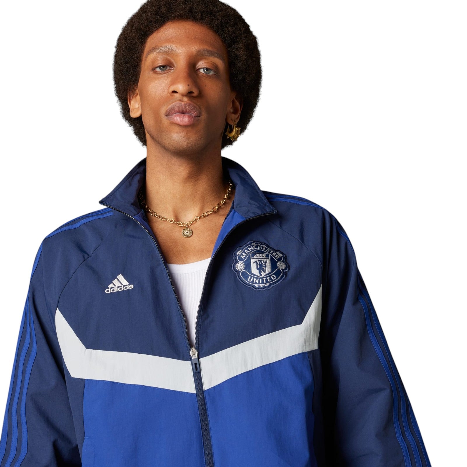 adidas Manchester United Seasonal Track Top - Navy